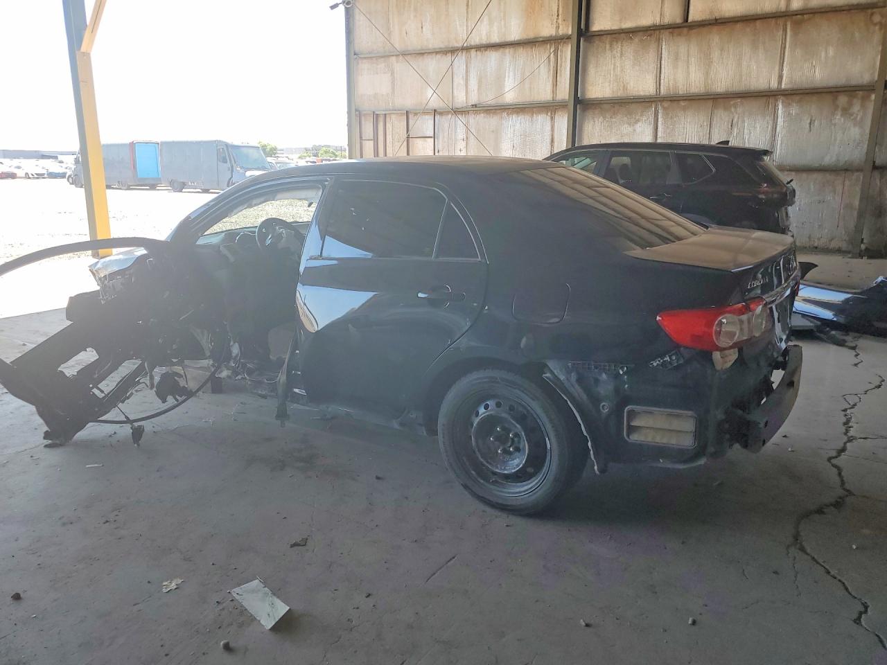2013 Toyota Corolla Le Black vin: 5YFBU4EE1DP086908