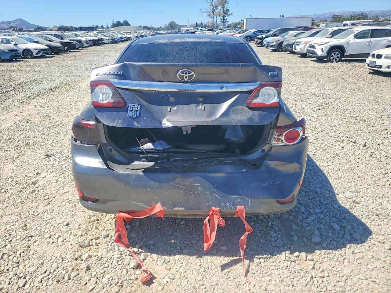 2013 Toyota Corolla Le Gray vin: 5YFBU4EE1DP089839