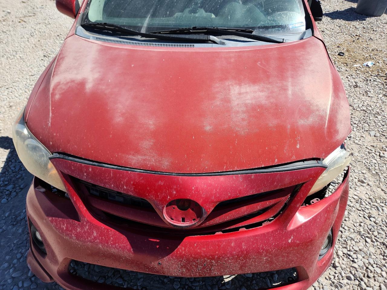 2013 Toyota Corolla S Burgundy vin: 5YFBU4EE1DP090523