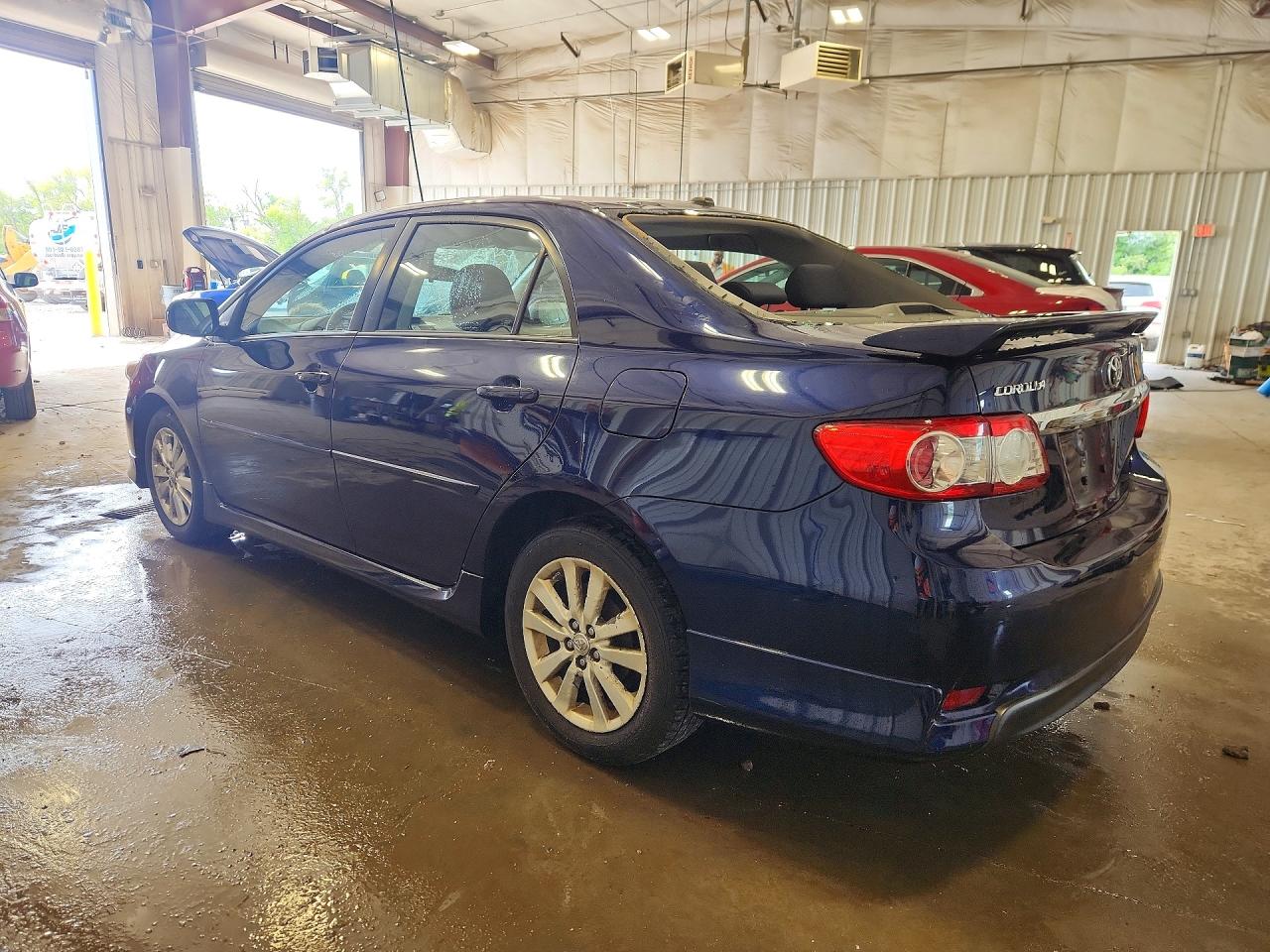 2013 Toyota Corolla S Blue vin: 5YFBU4EE1DP095334