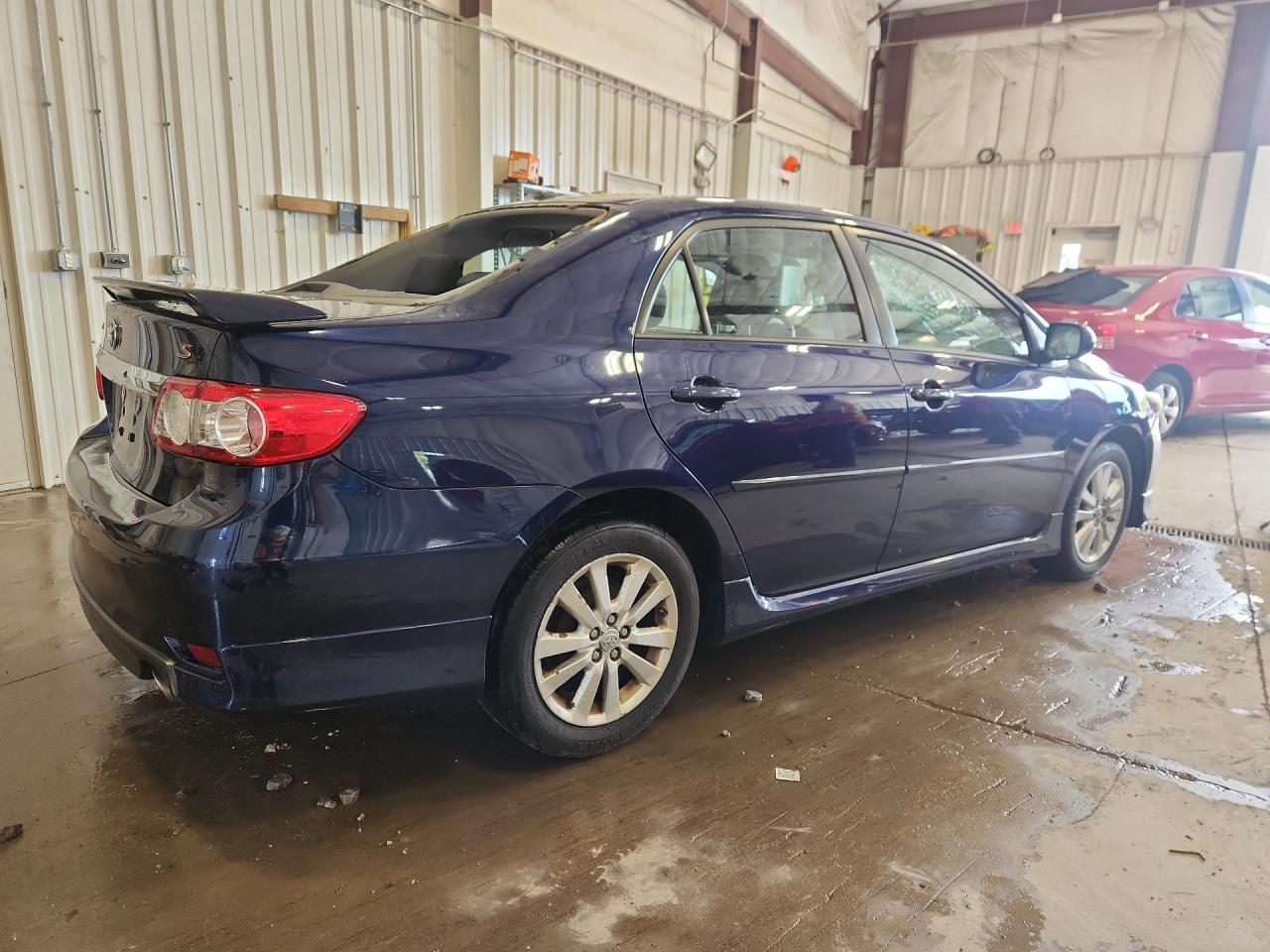 2013 Toyota Corolla S Blue vin: 5YFBU4EE1DP095334