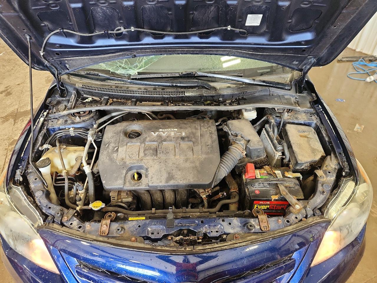 2013 Toyota Corolla S Blue vin: 5YFBU4EE1DP095334