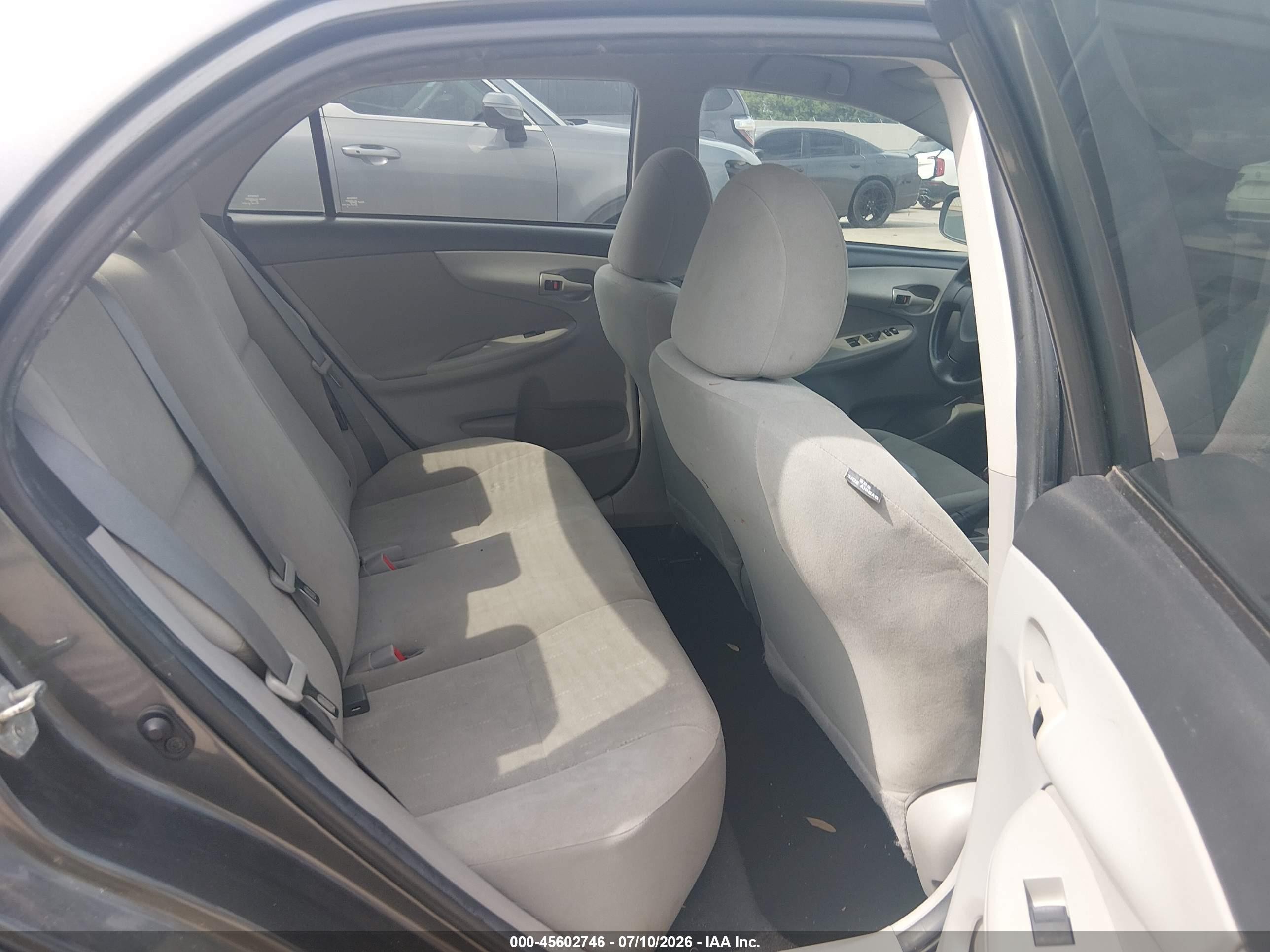 2013 Toyota Corolla L Gray vin: 5YFBU4EE1DP098251