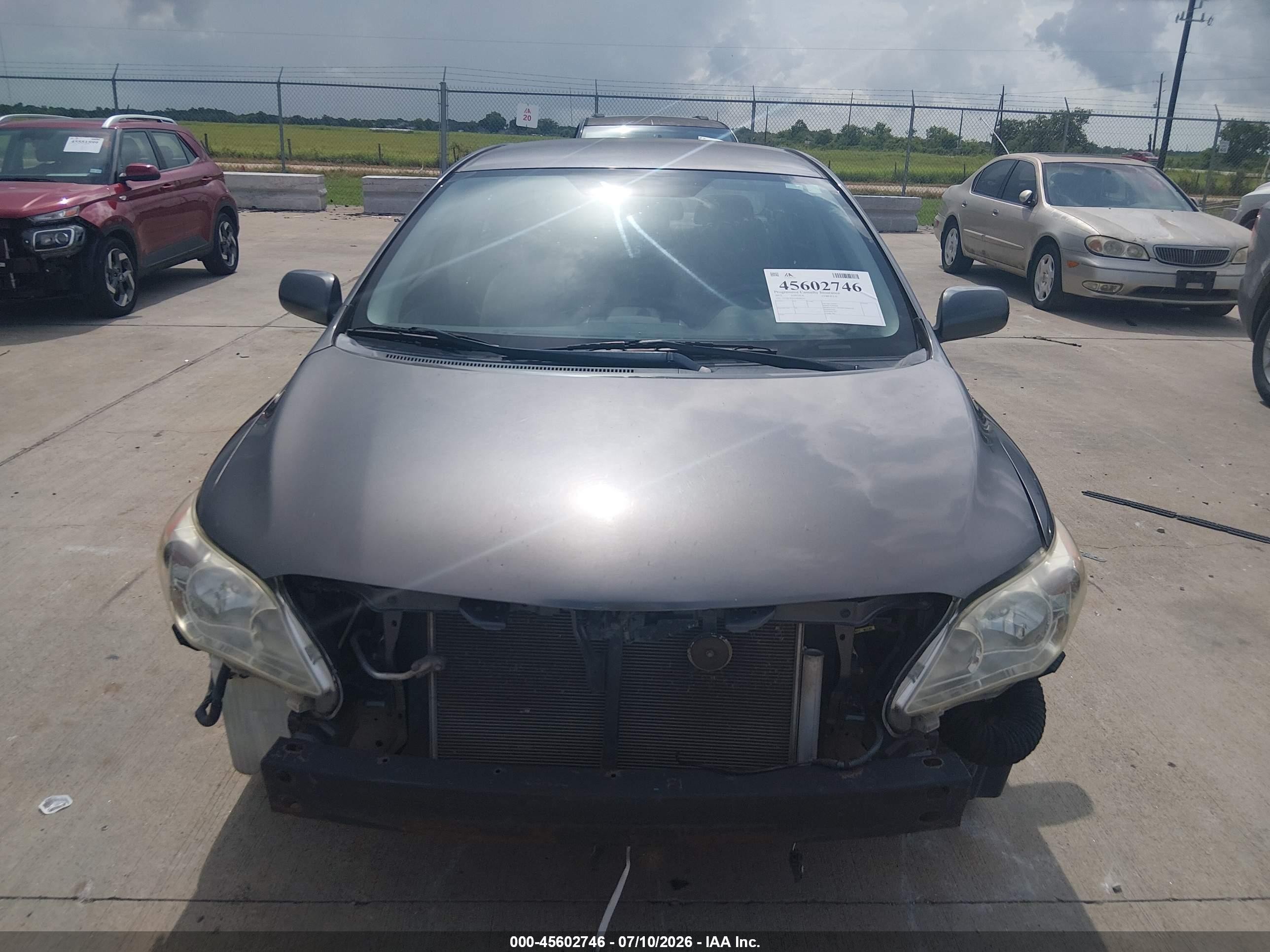 2013 Toyota Corolla L Gray vin: 5YFBU4EE1DP098251