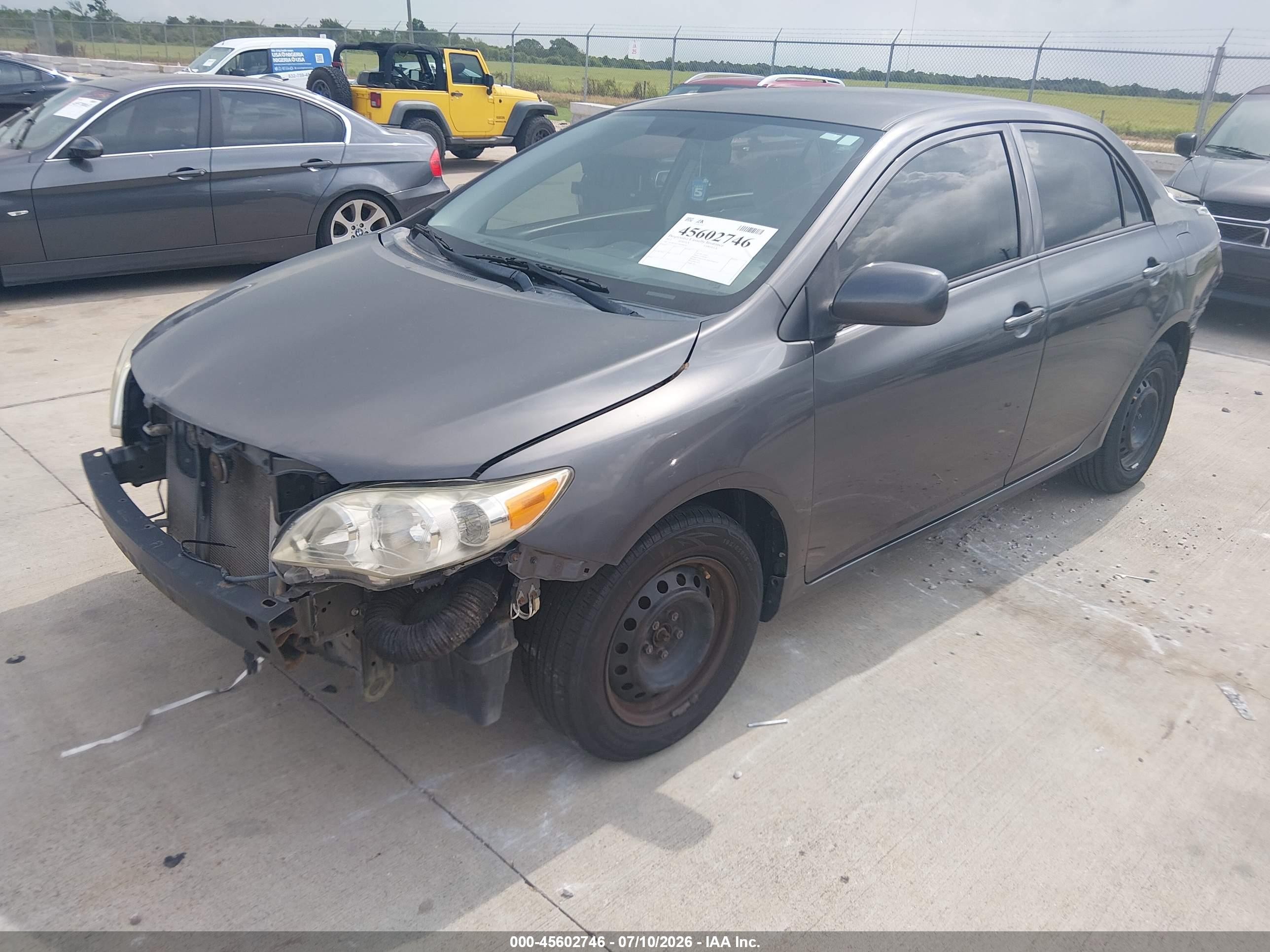 2013 Toyota Corolla L Gray vin: 5YFBU4EE1DP098251