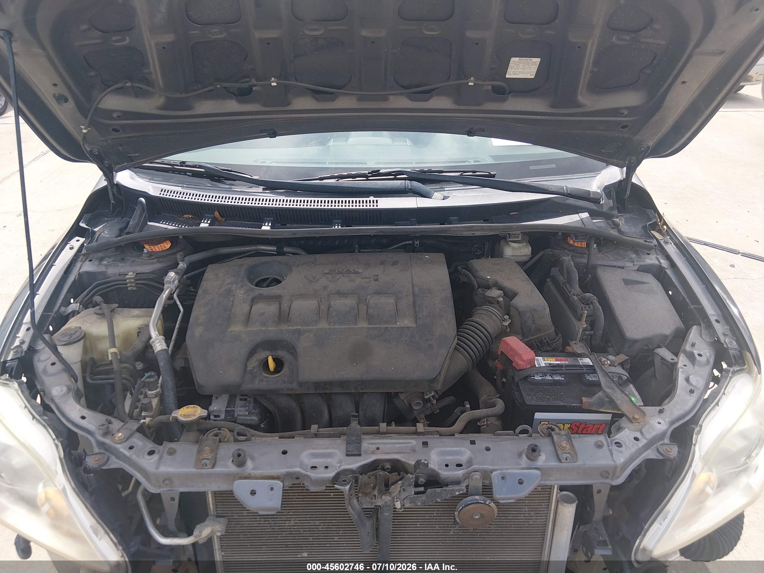 2013 Toyota Corolla L Gray vin: 5YFBU4EE1DP098251
