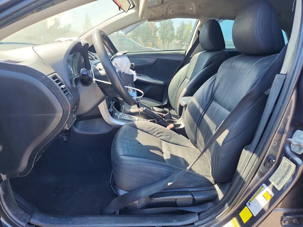 2013 Toyota Corolla S Gray vin: 5YFBU4EE1DP116828