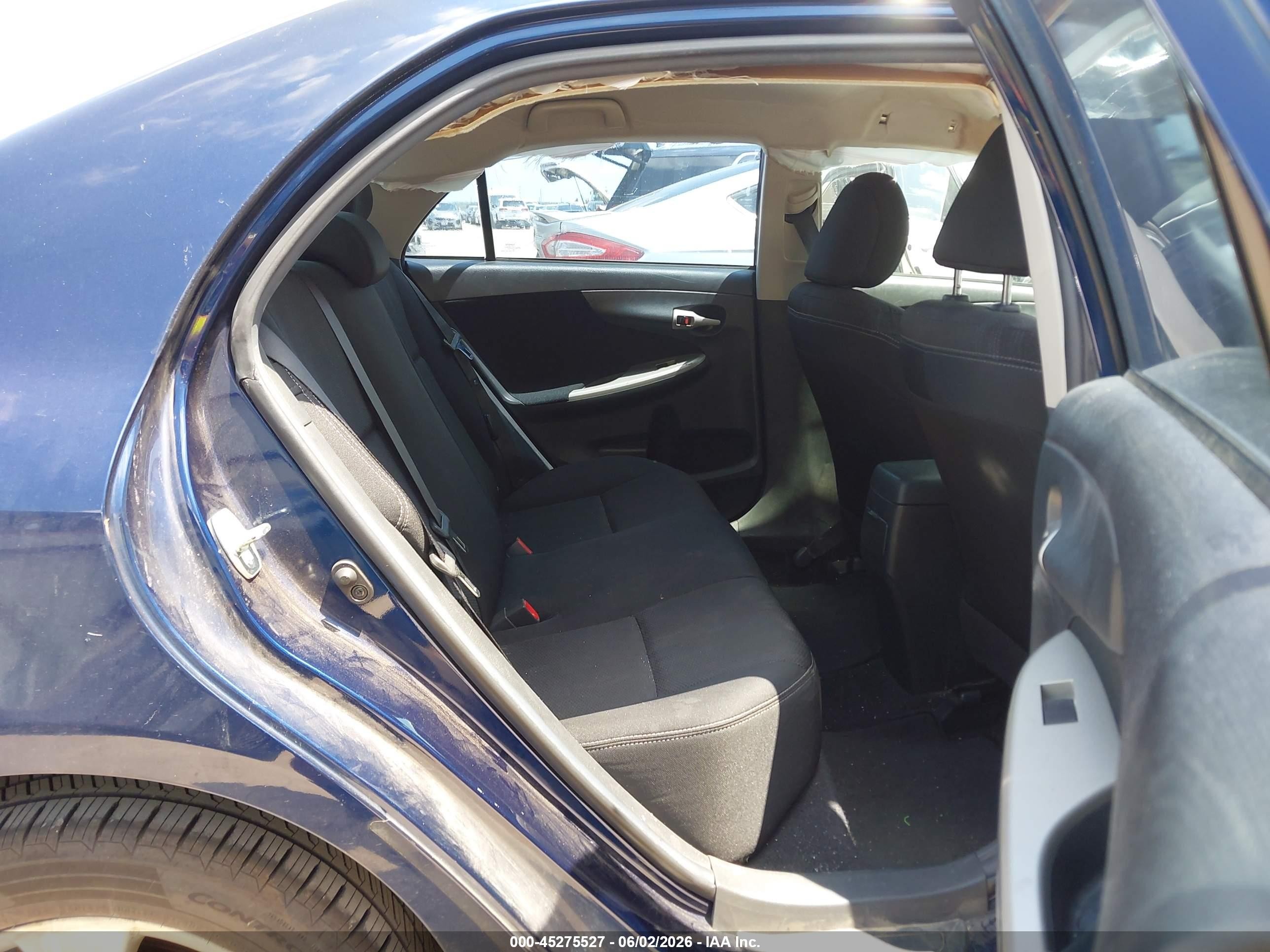 2013 Toyota Corolla S Blue vin: 5YFBU4EE1DP118935