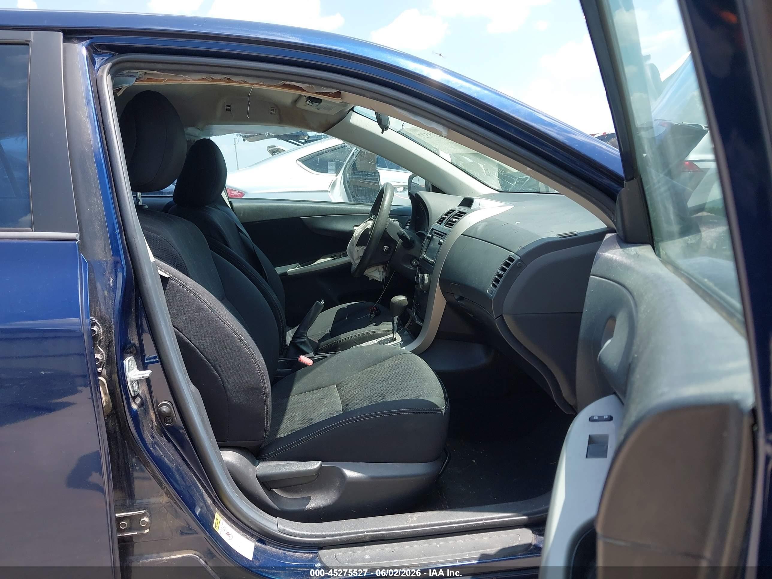 2013 Toyota Corolla S Blue vin: 5YFBU4EE1DP118935