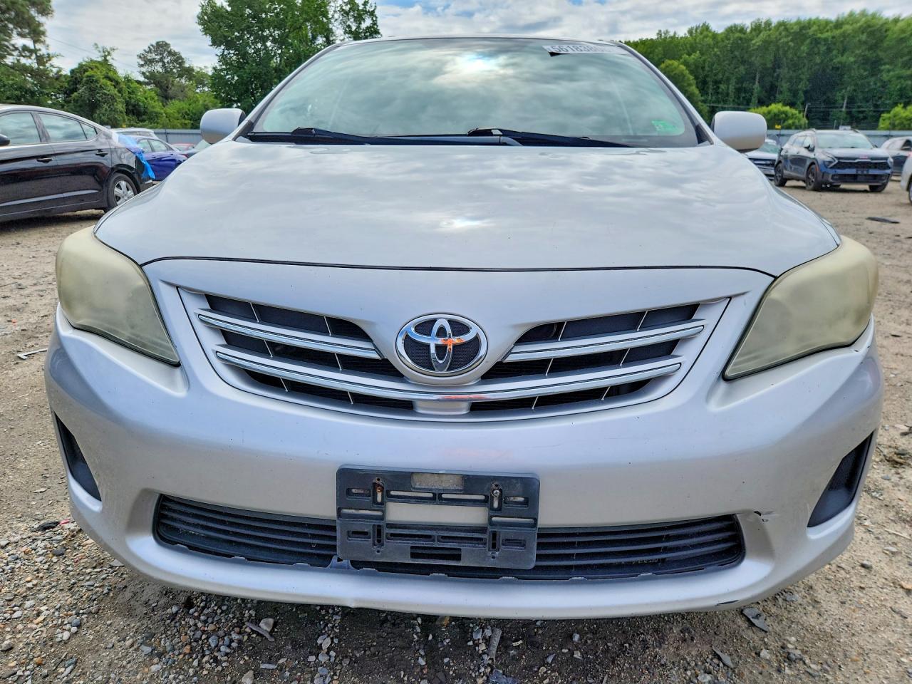 2013 Toyota Corolla Le Silver vin: 5YFBU4EE1DP135914