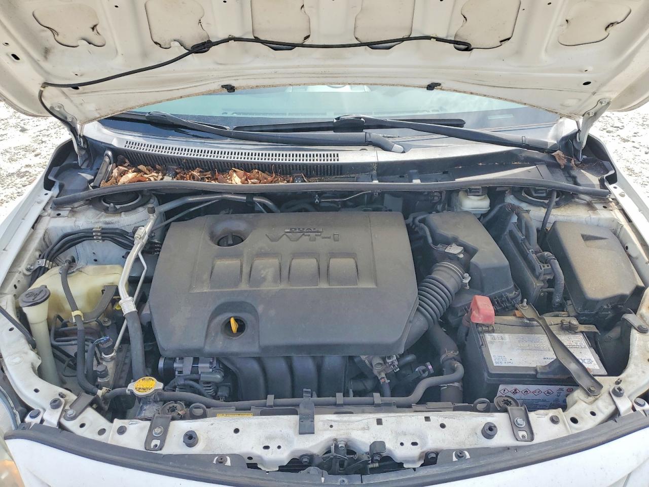 2013 Toyota Corolla S White vin: 5YFBU4EE1DP141230