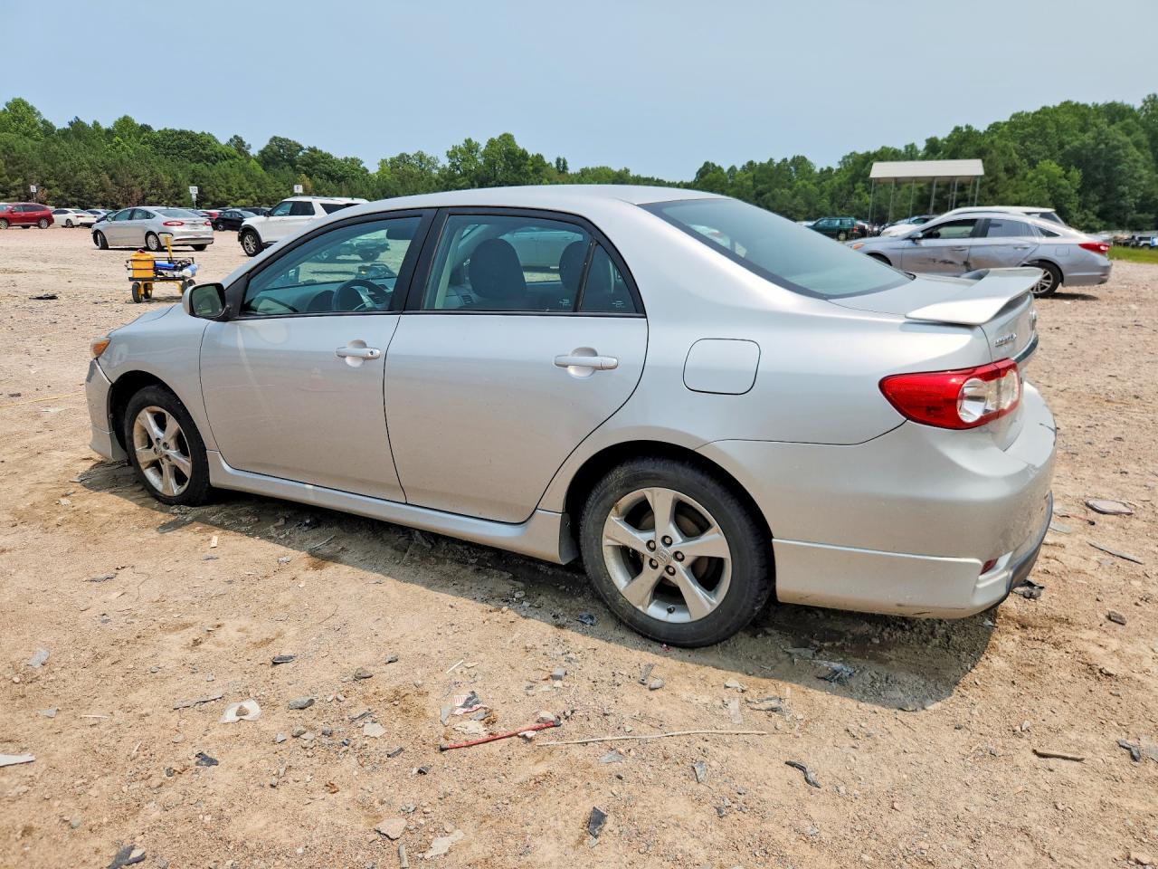 2013 Toyota Corolla S Серебряный vin: 5YFBU4EE1DP159209