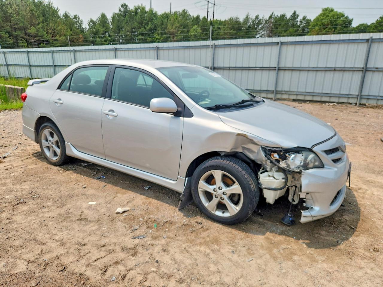 2013 Toyota Corolla S Серебряный vin: 5YFBU4EE1DP159209
