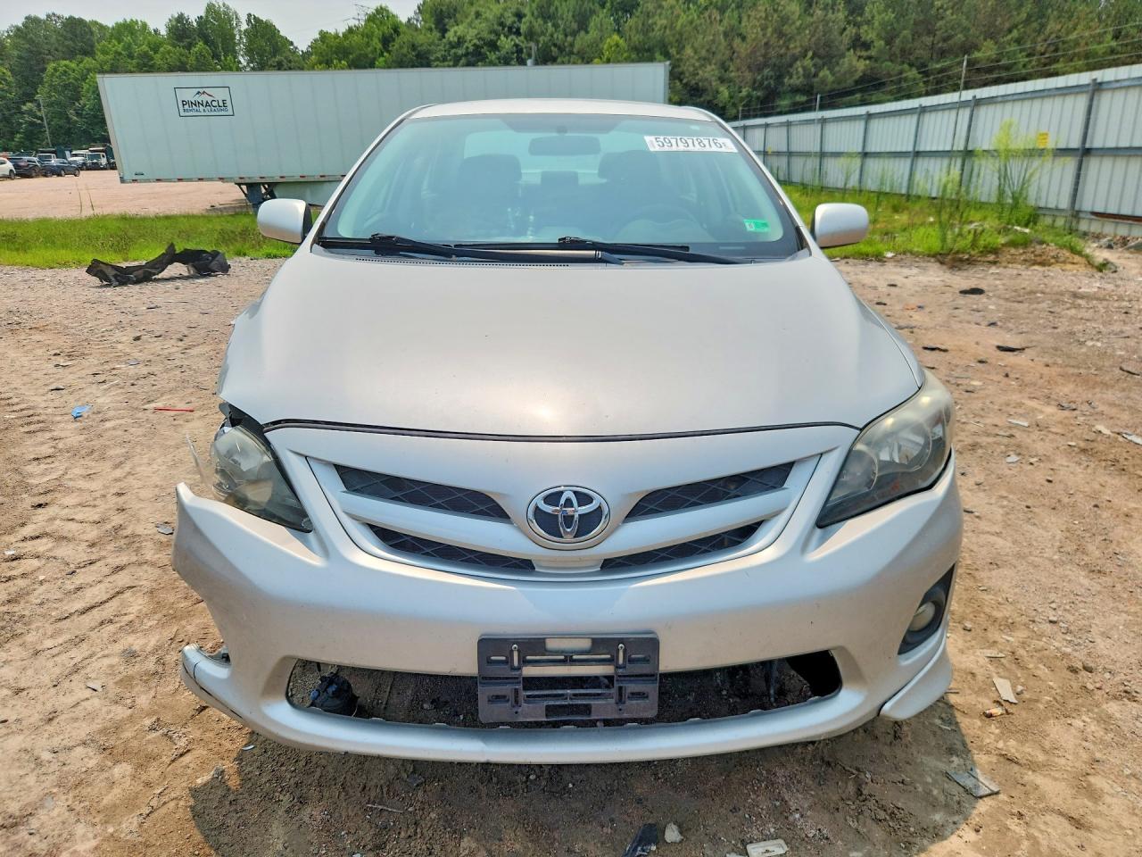 2013 Toyota Corolla S Серебряный vin: 5YFBU4EE1DP159209