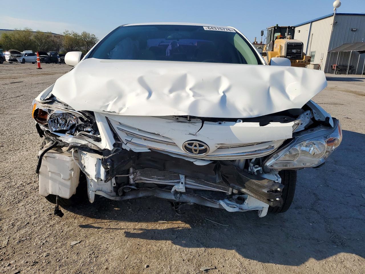 2013 Toyota Corolla White vin: 5YFBU4EE1DP159503