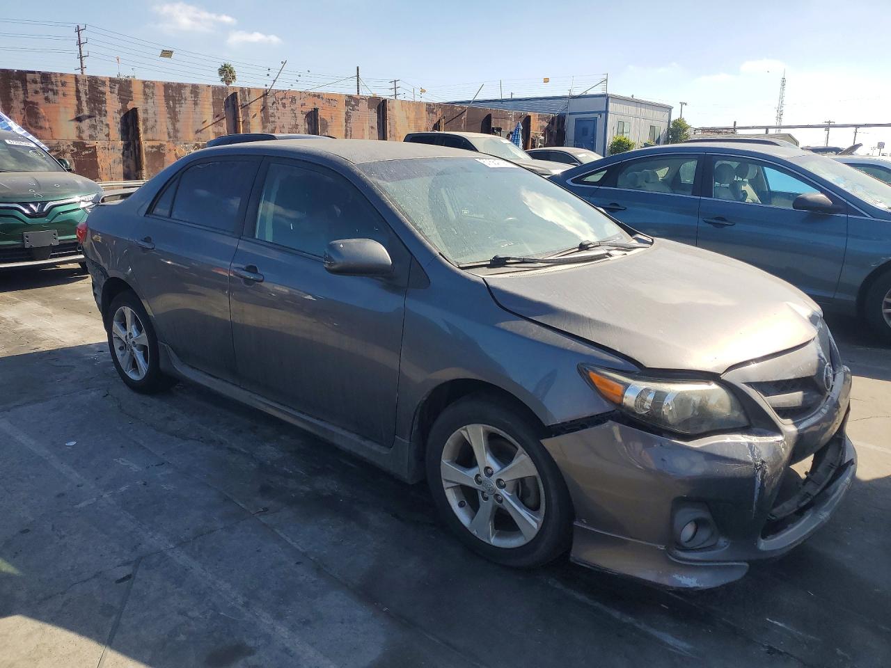 2013 Toyota Corolla S Серый vin: 5YFBU4EE1DP161302