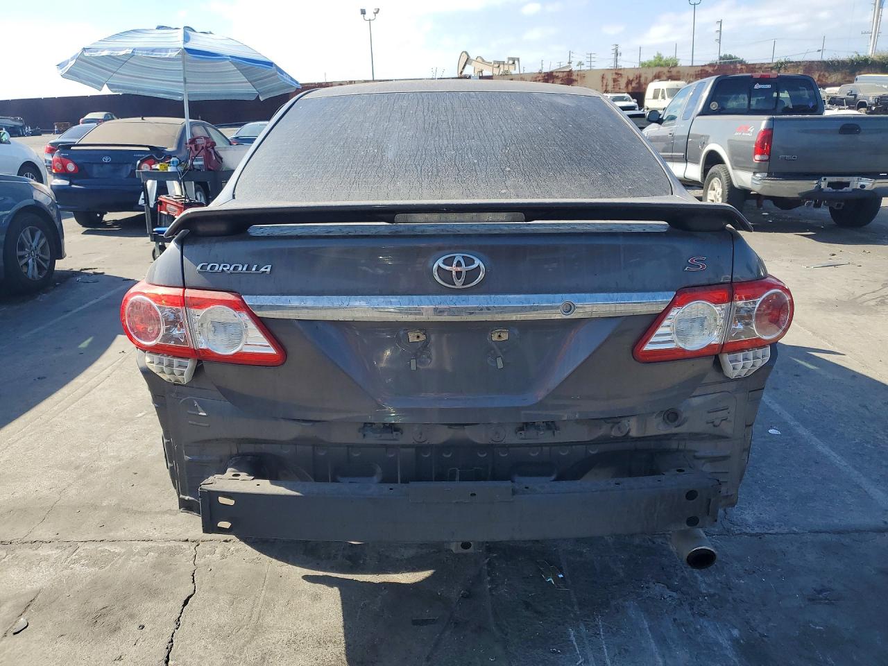 2013 Toyota Corolla S Серый vin: 5YFBU4EE1DP161302