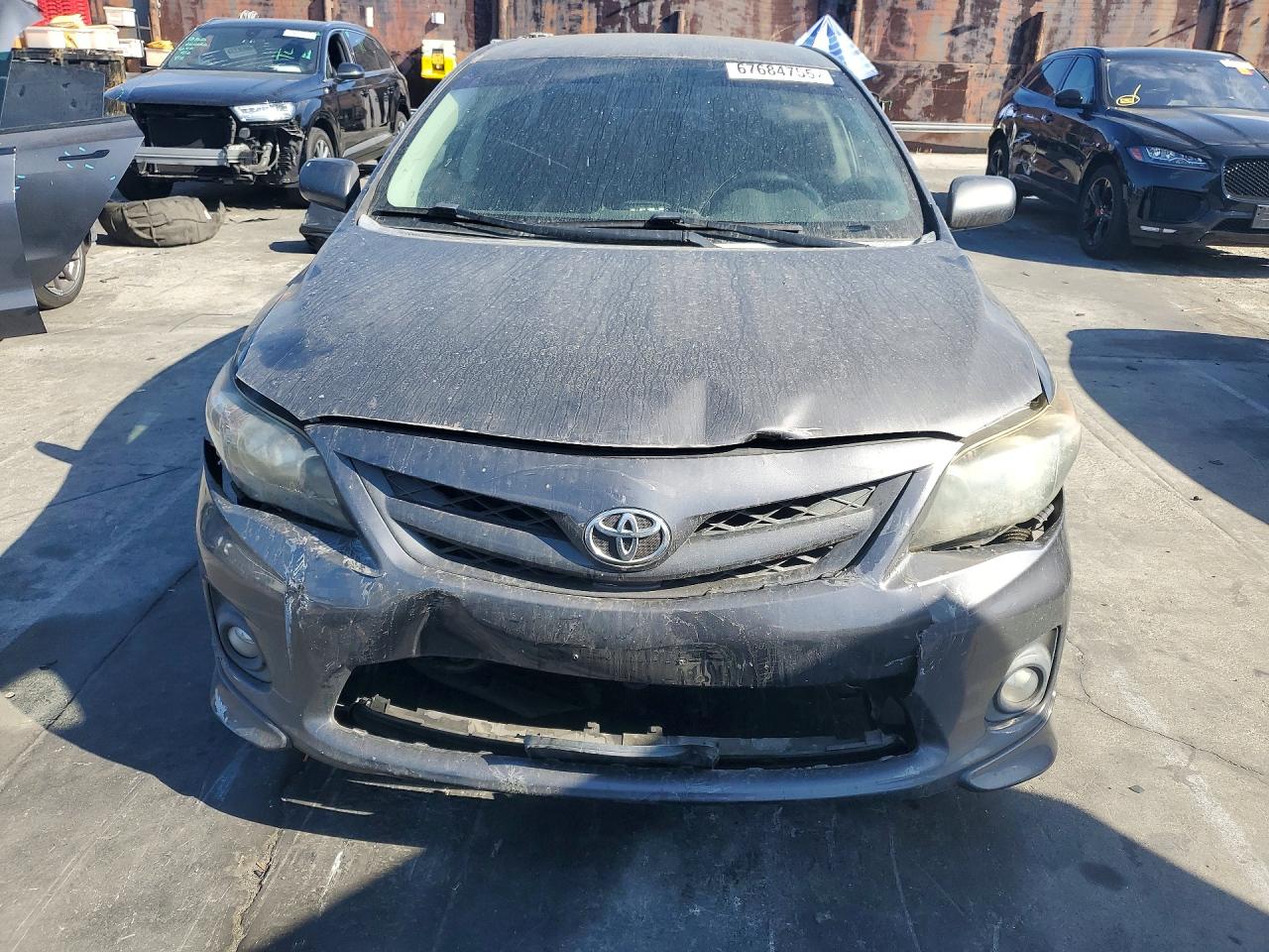 2013 Toyota Corolla S Серый vin: 5YFBU4EE1DP161302
