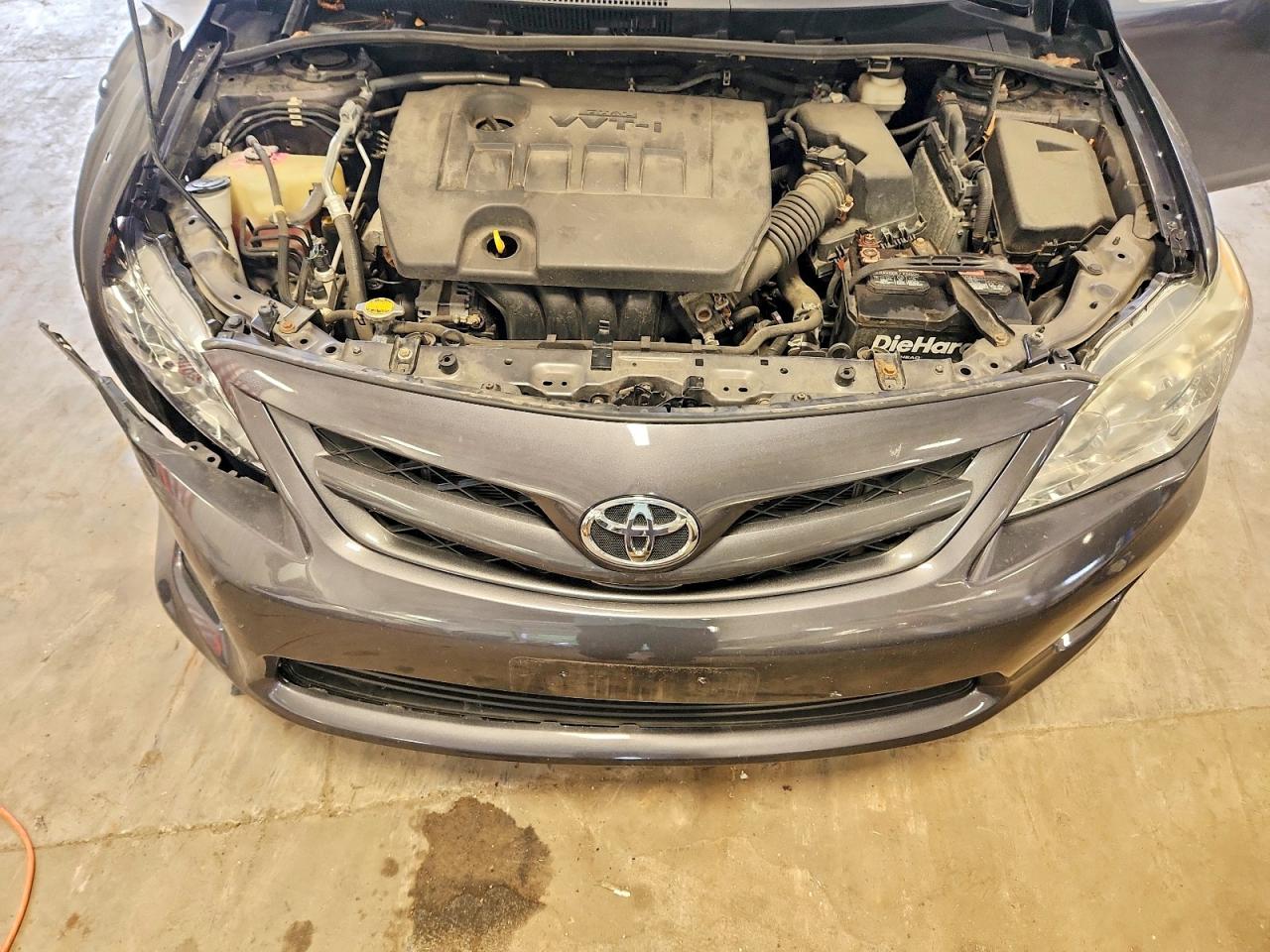 2013 Toyota Corolla L Charcoal vin: 5YFBU4EE1DP164796