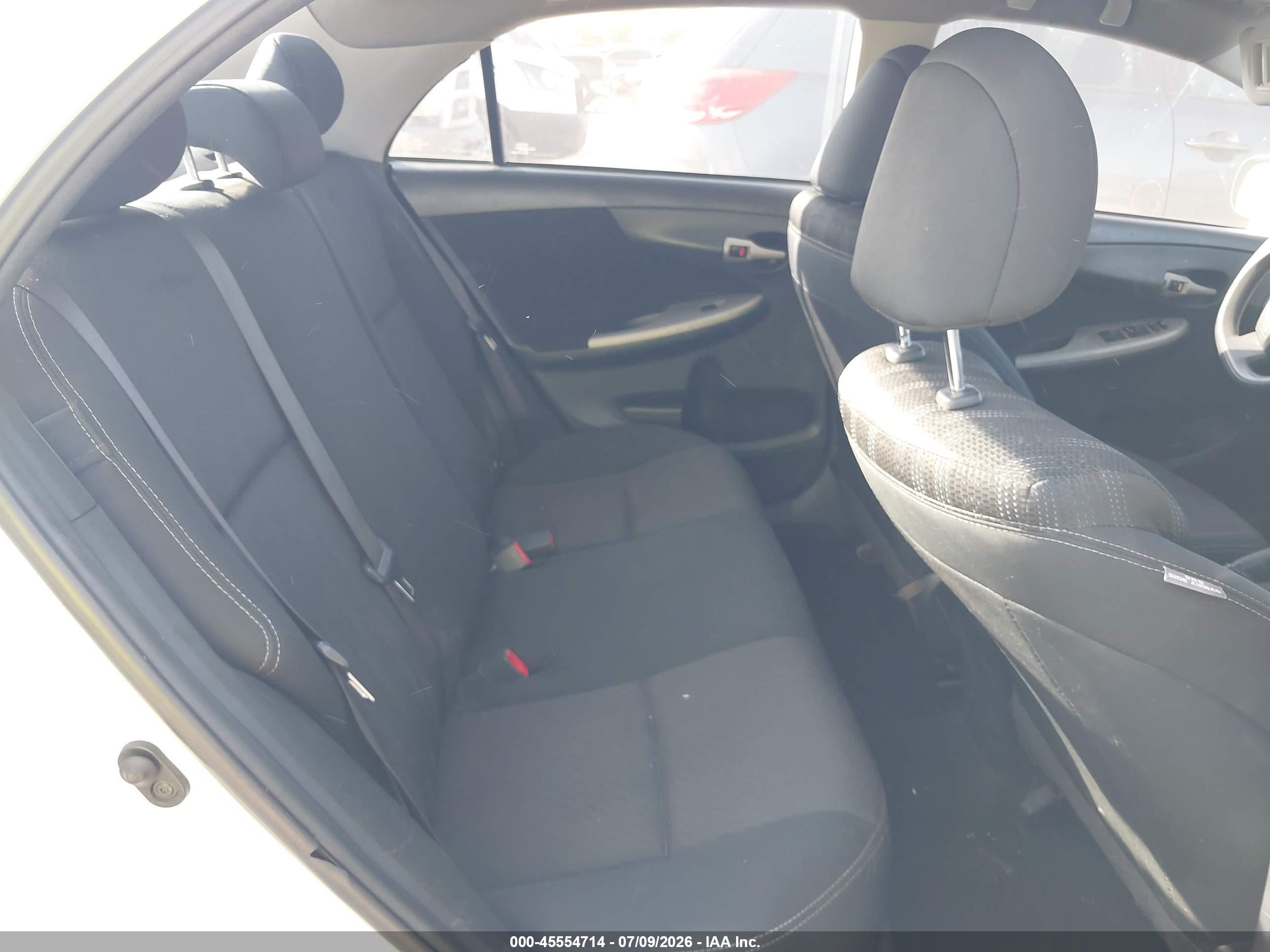 2013 Toyota Corolla S White vin: 5YFBU4EE1DP167861