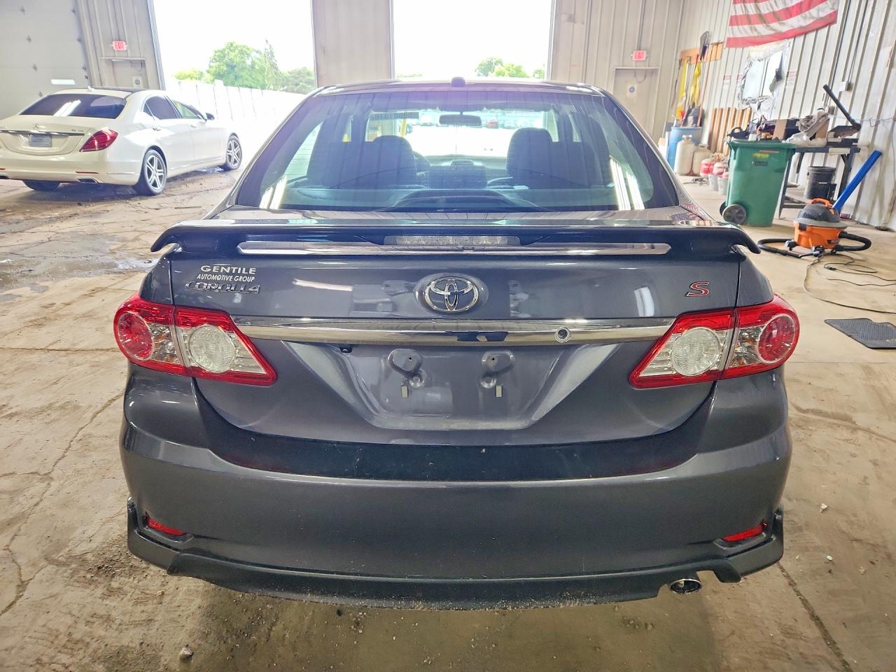 2013 Toyota Corolla S Gray vin: 5YFBU4EE1DP168492
