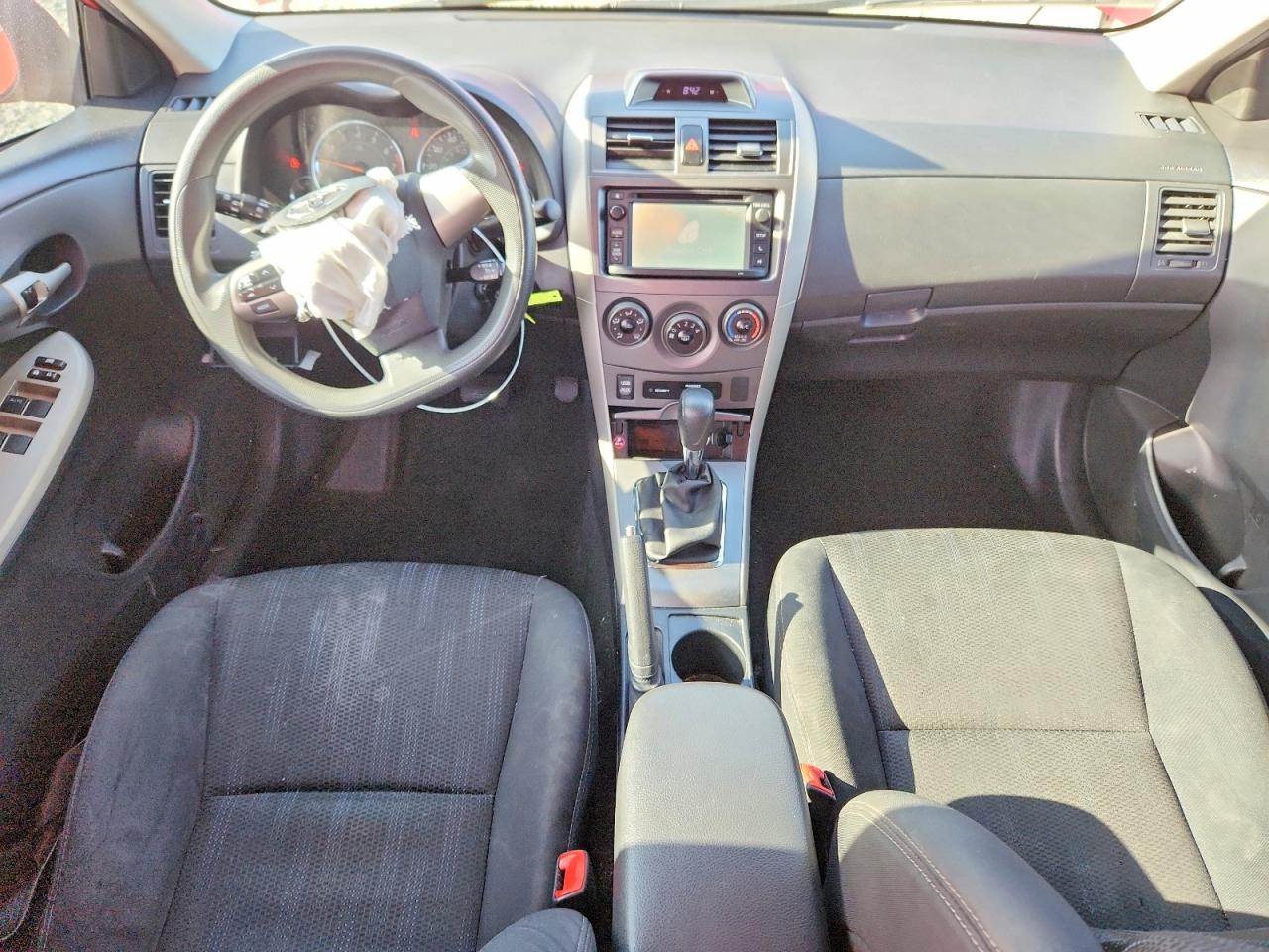 2013 Toyota Corolla S Red vin: 5YFBU4EE1DP184840