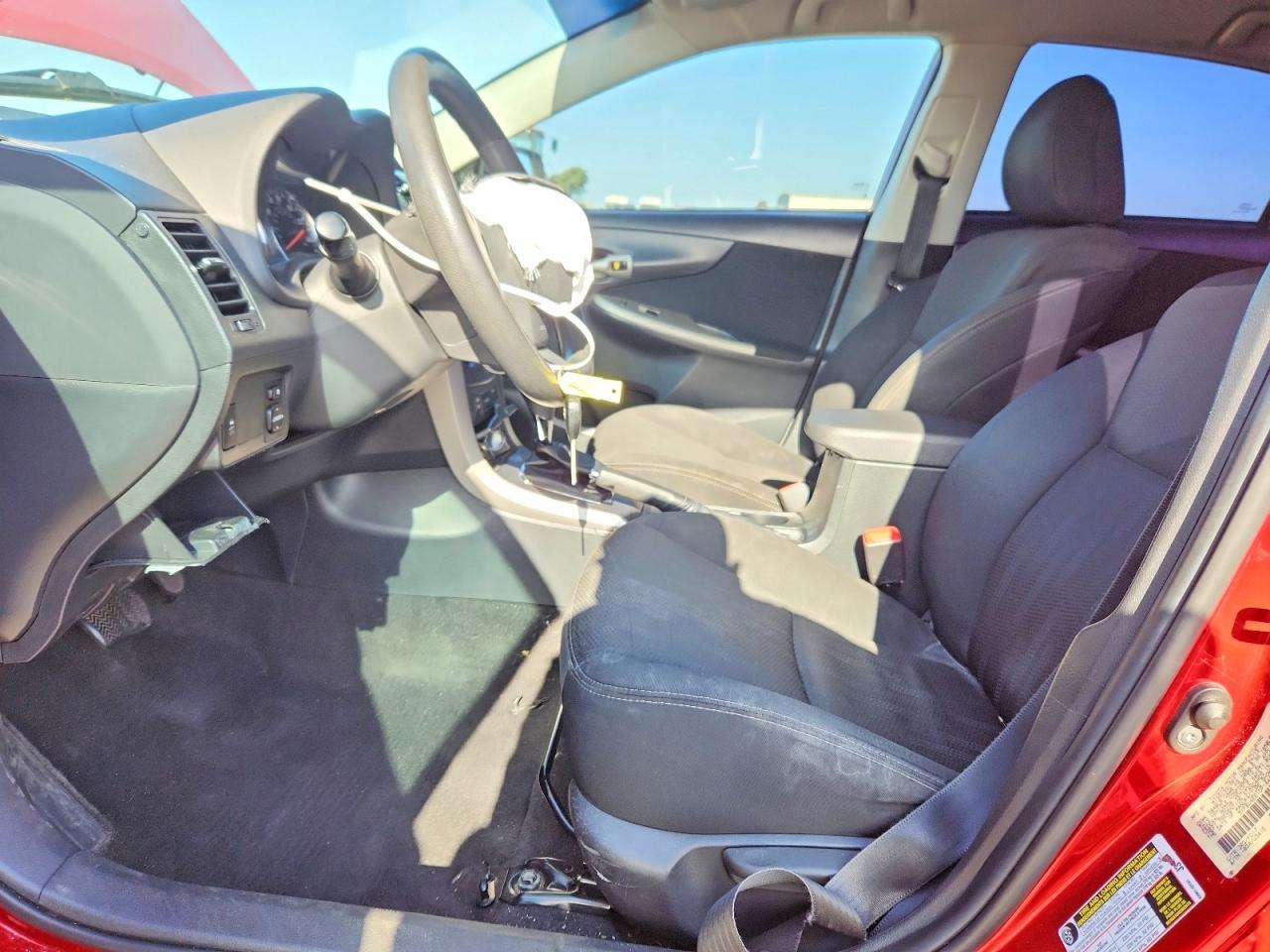2013 Toyota Corolla S Red vin: 5YFBU4EE1DP184840