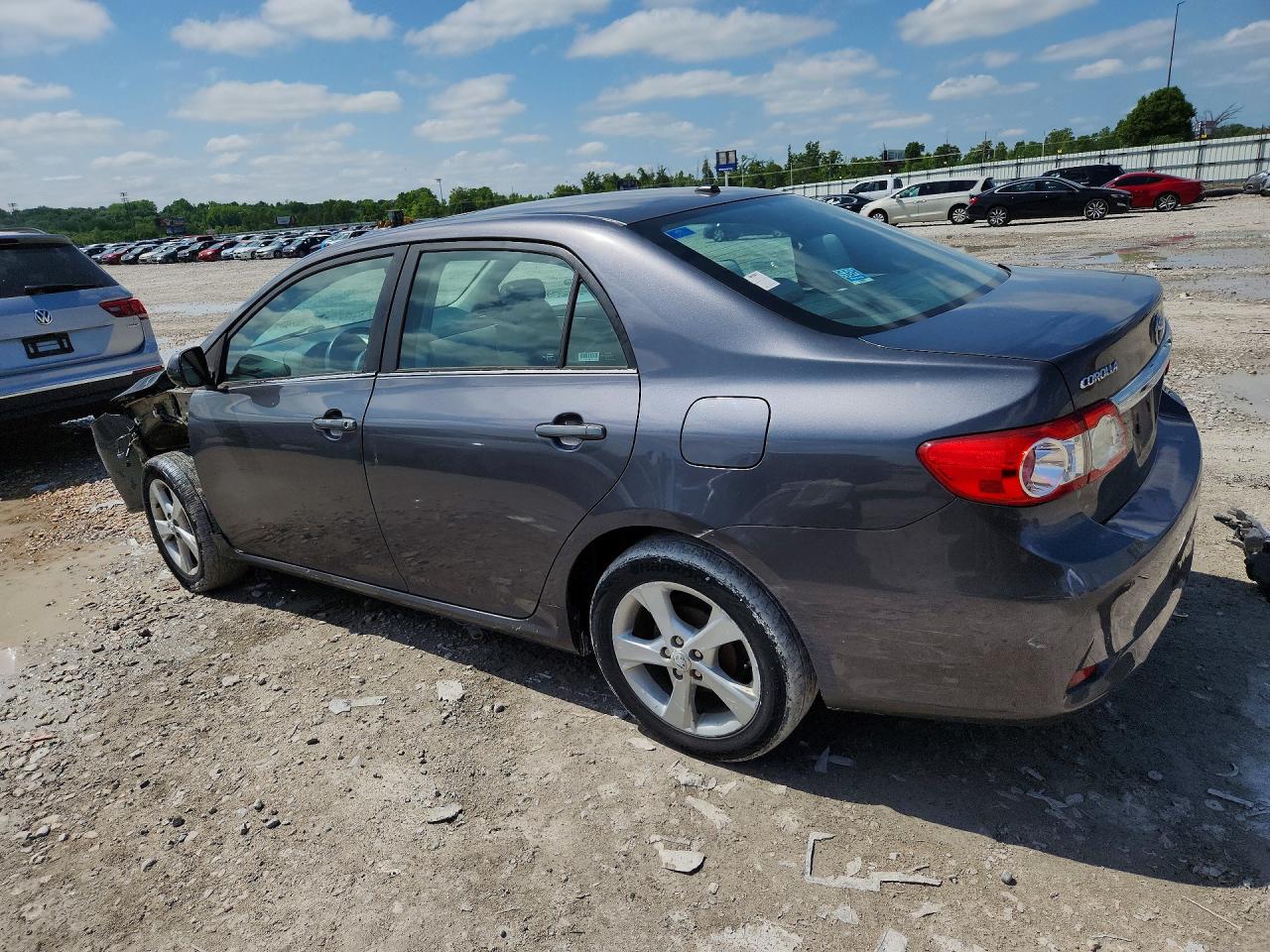 2013 Toyota Corolla Le Gray vin: 5YFBU4EE1DP195546