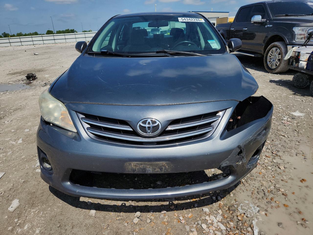 2013 Toyota Corolla Le Gray vin: 5YFBU4EE1DP195546
