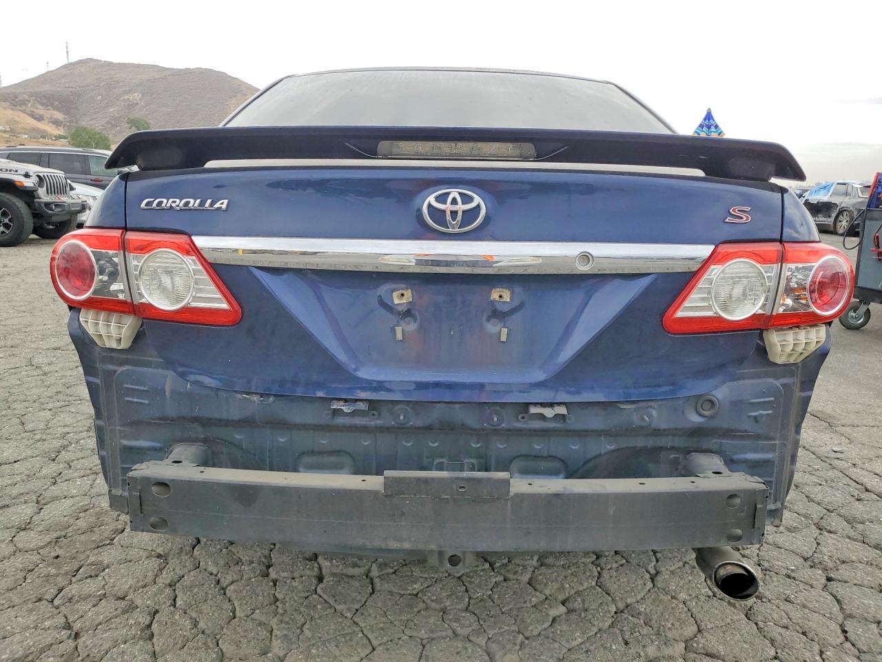 2013 Toyota Corolla S Blue vin: 5YFBU4EE1DP218999