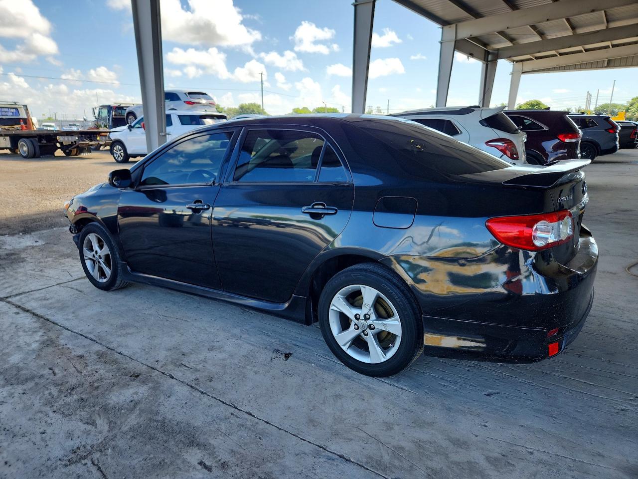 2011 Toyota Corolla S Black vin: 5YFBU4EE2BP002365