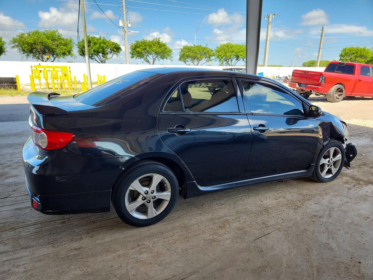2011 Toyota Corolla S Black vin: 5YFBU4EE2BP002365