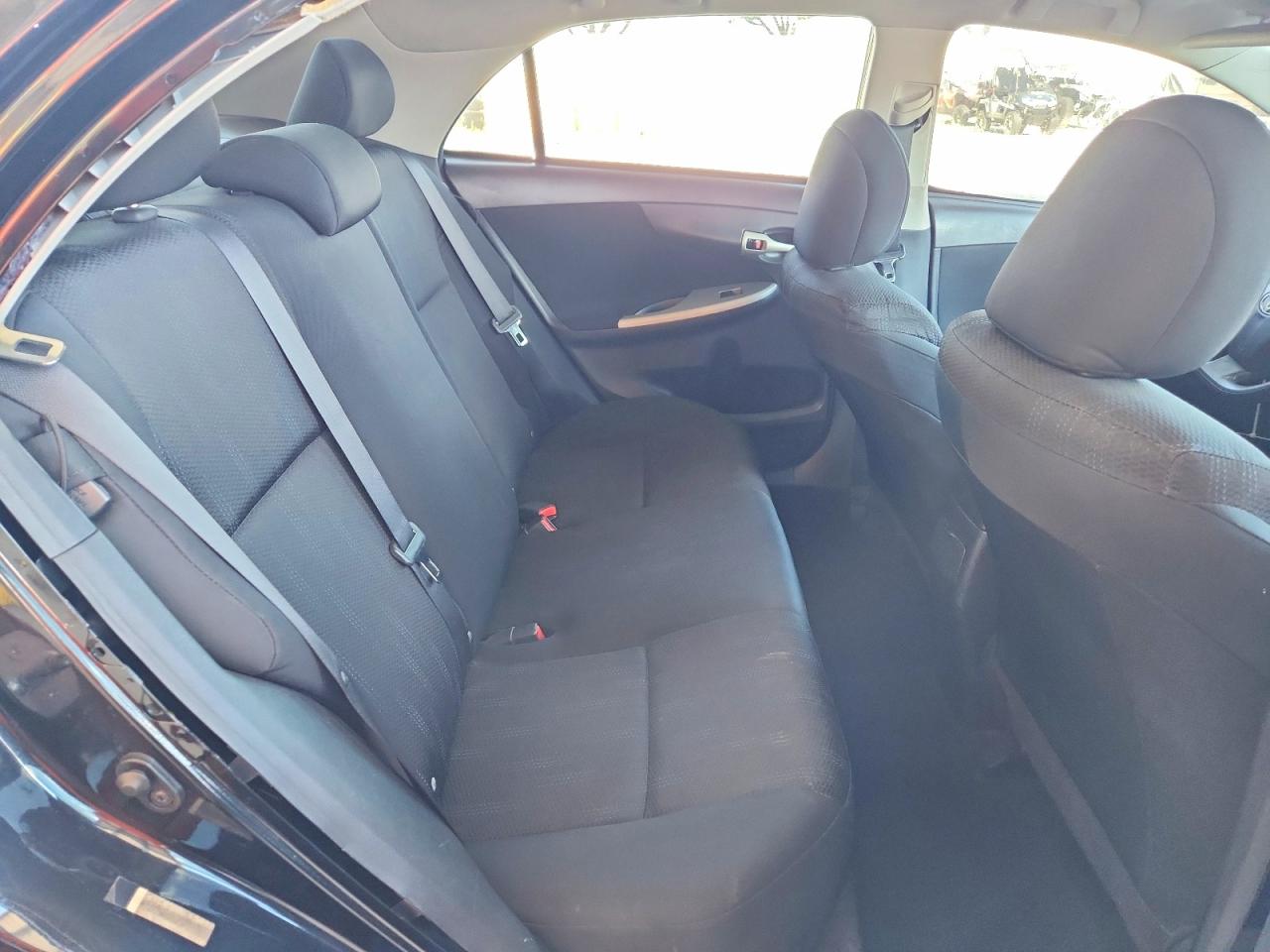 2011 Toyota Corolla S Black vin: 5YFBU4EE2BP002365