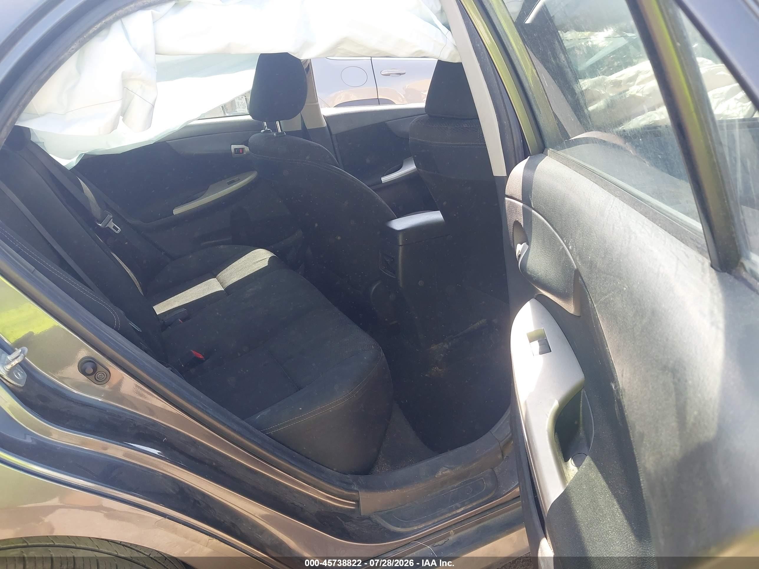 2012 Toyota Corolla S Gray vin: 5YFBU4EE2CP003890