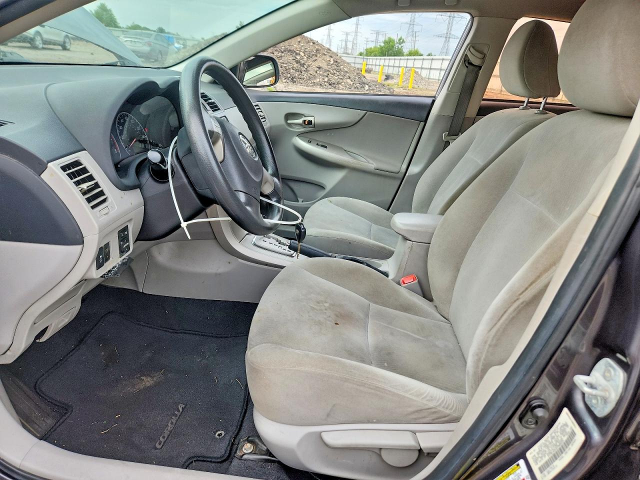 2012 Toyota Corolla Le Gray vin: 5YFBU4EE2CP006224
