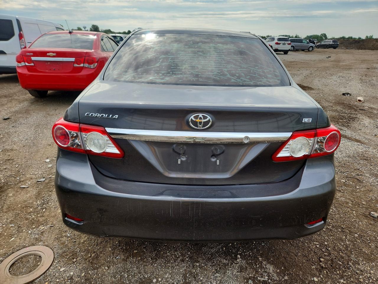 2012 Toyota Corolla Le Gray vin: 5YFBU4EE2CP006224