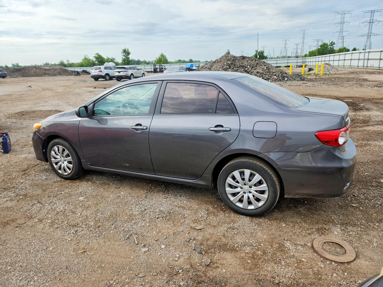 2012 Toyota Corolla Le Gray vin: 5YFBU4EE2CP006224