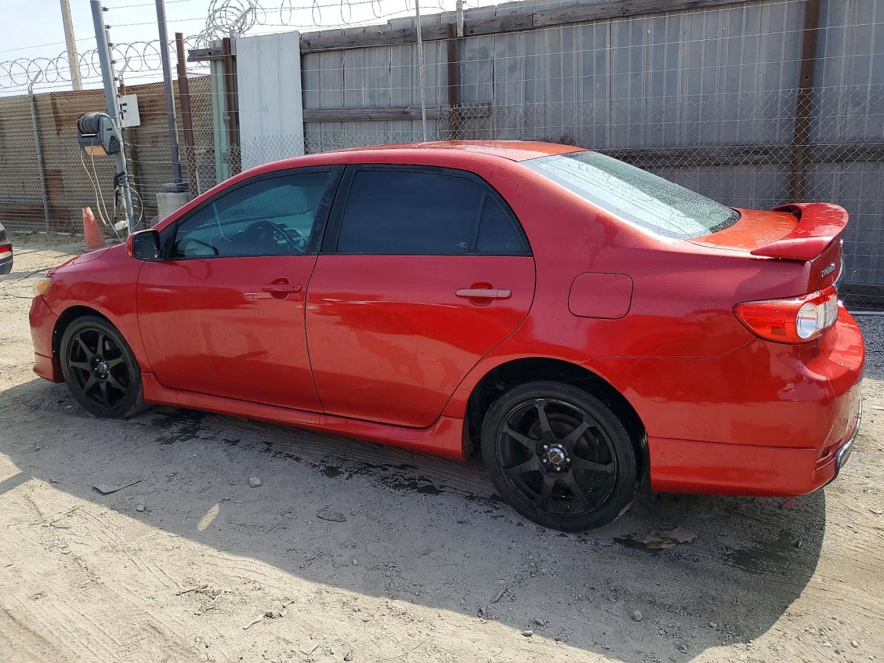 2012 Toyota Corolla S Red vin: 5YFBU4EE2CP007096
