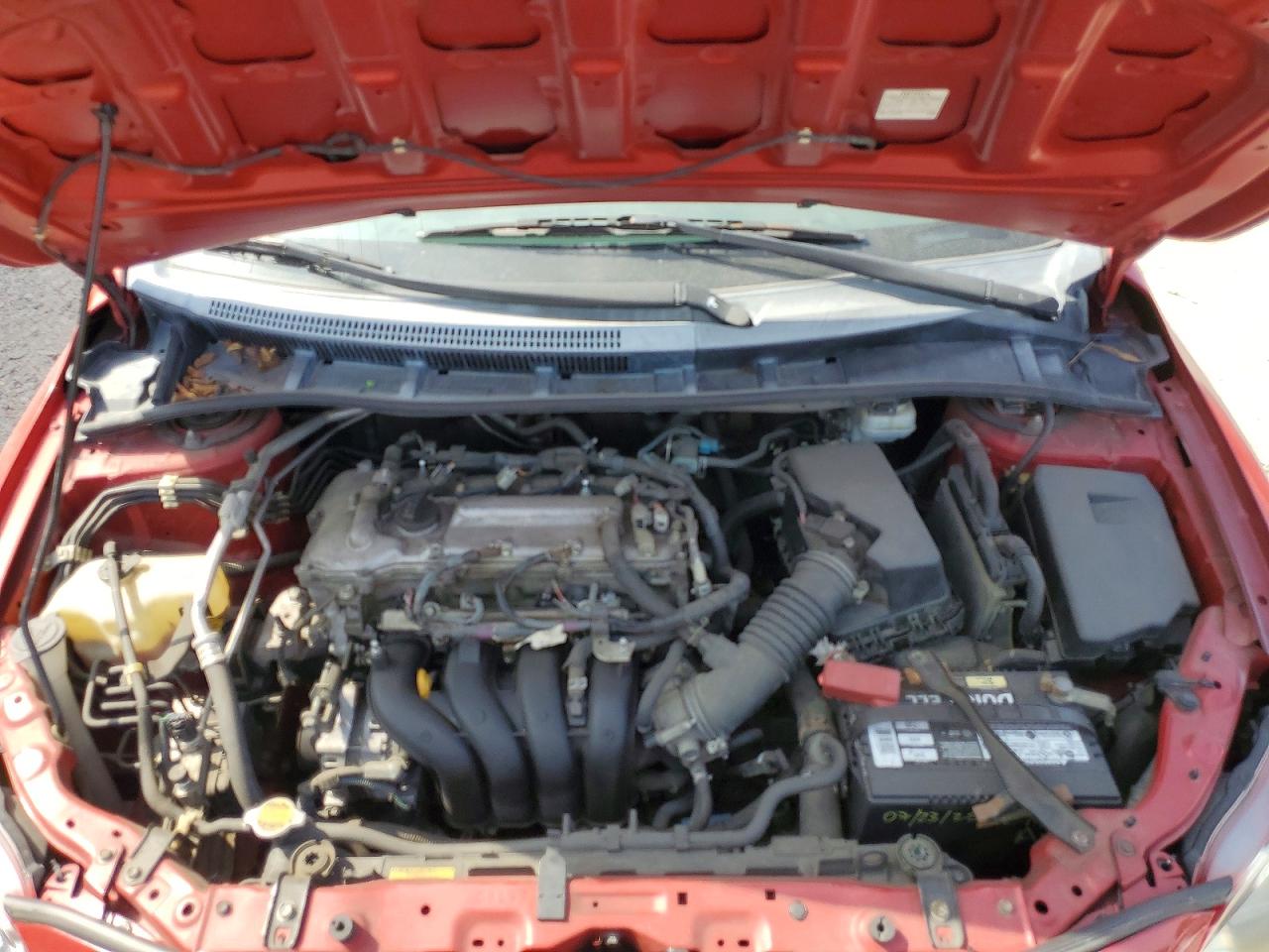 2012 Toyota Corolla S Red vin: 5YFBU4EE2CP007096