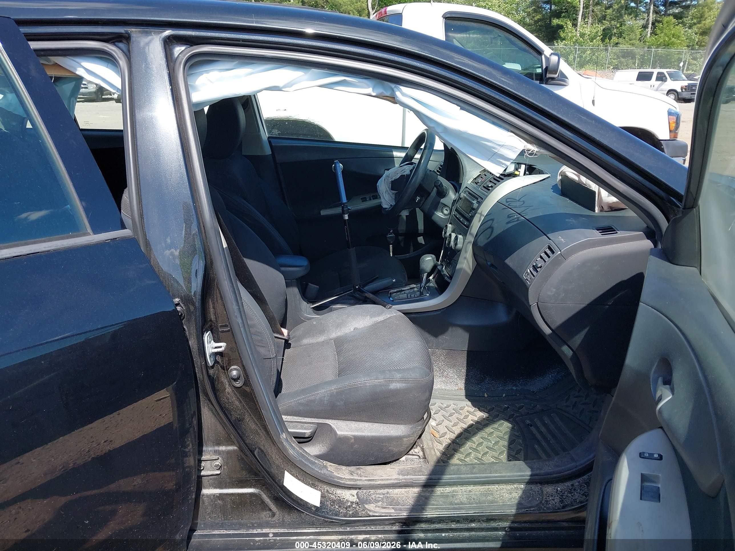 2012 Toyota Corolla S Black vin: 5YFBU4EE2CP011357