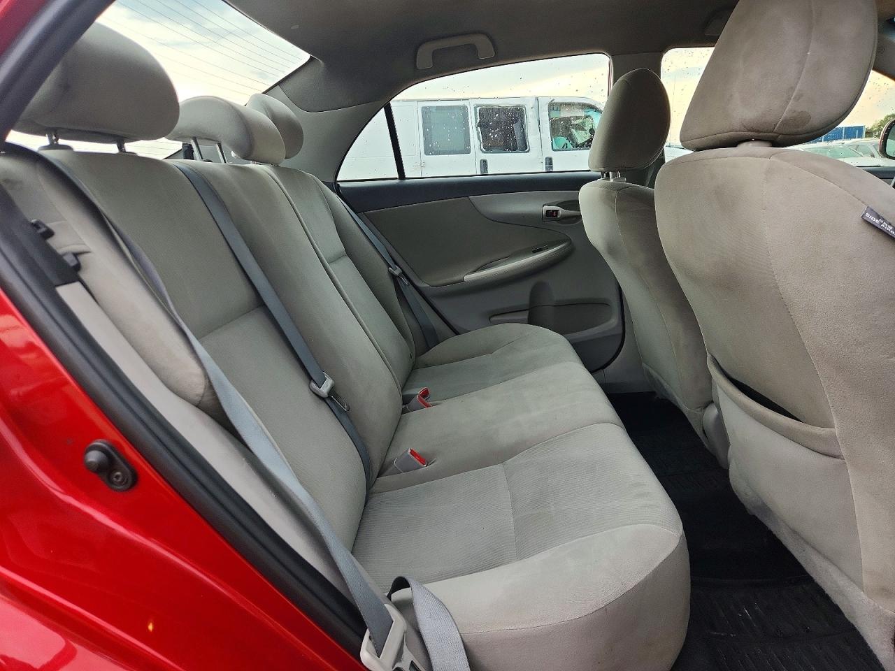 2012 Toyota Corolla Le Красный vin: 5YFBU4EE2CP023704