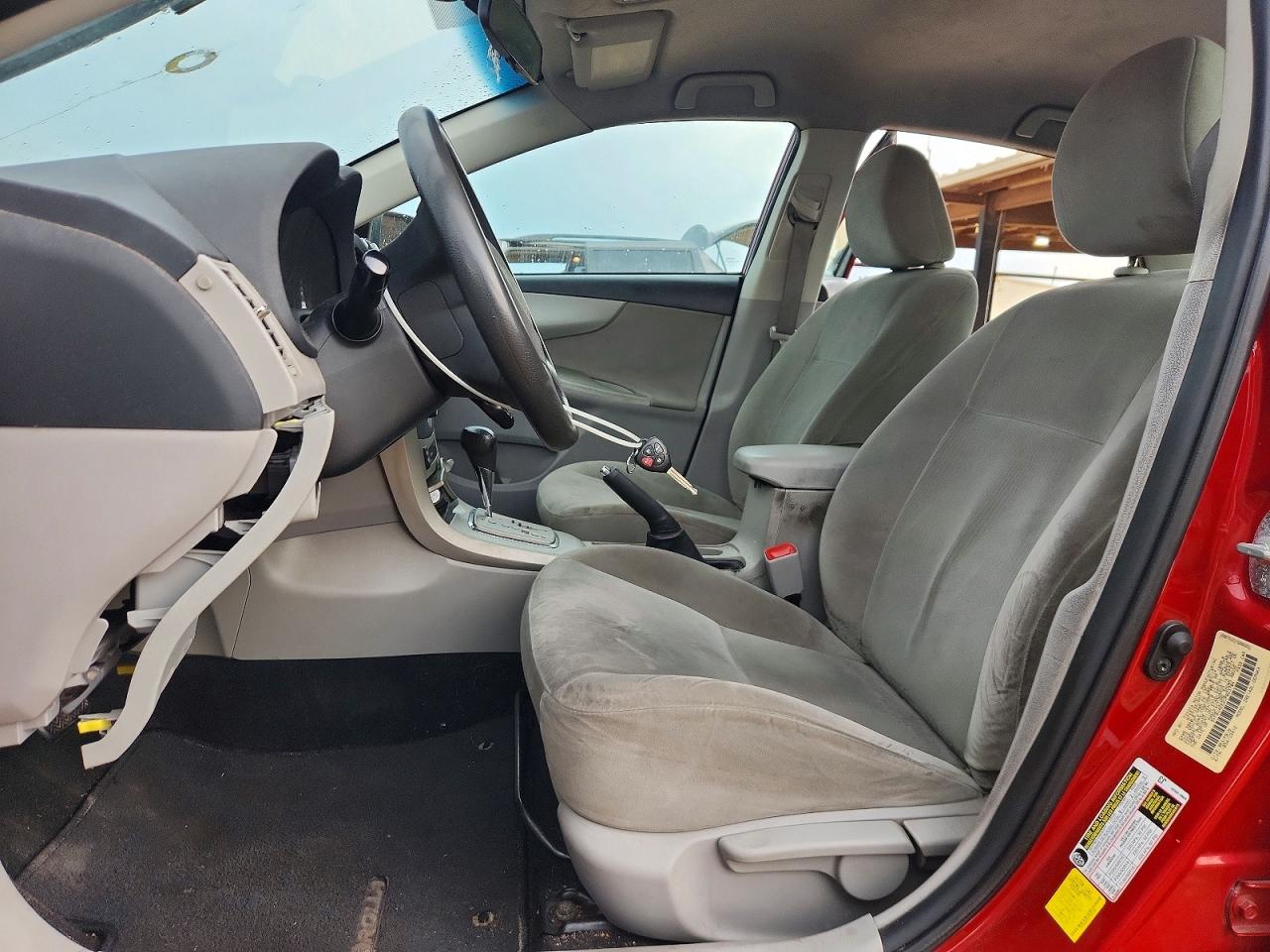 2012 Toyota Corolla Le Красный vin: 5YFBU4EE2CP023704