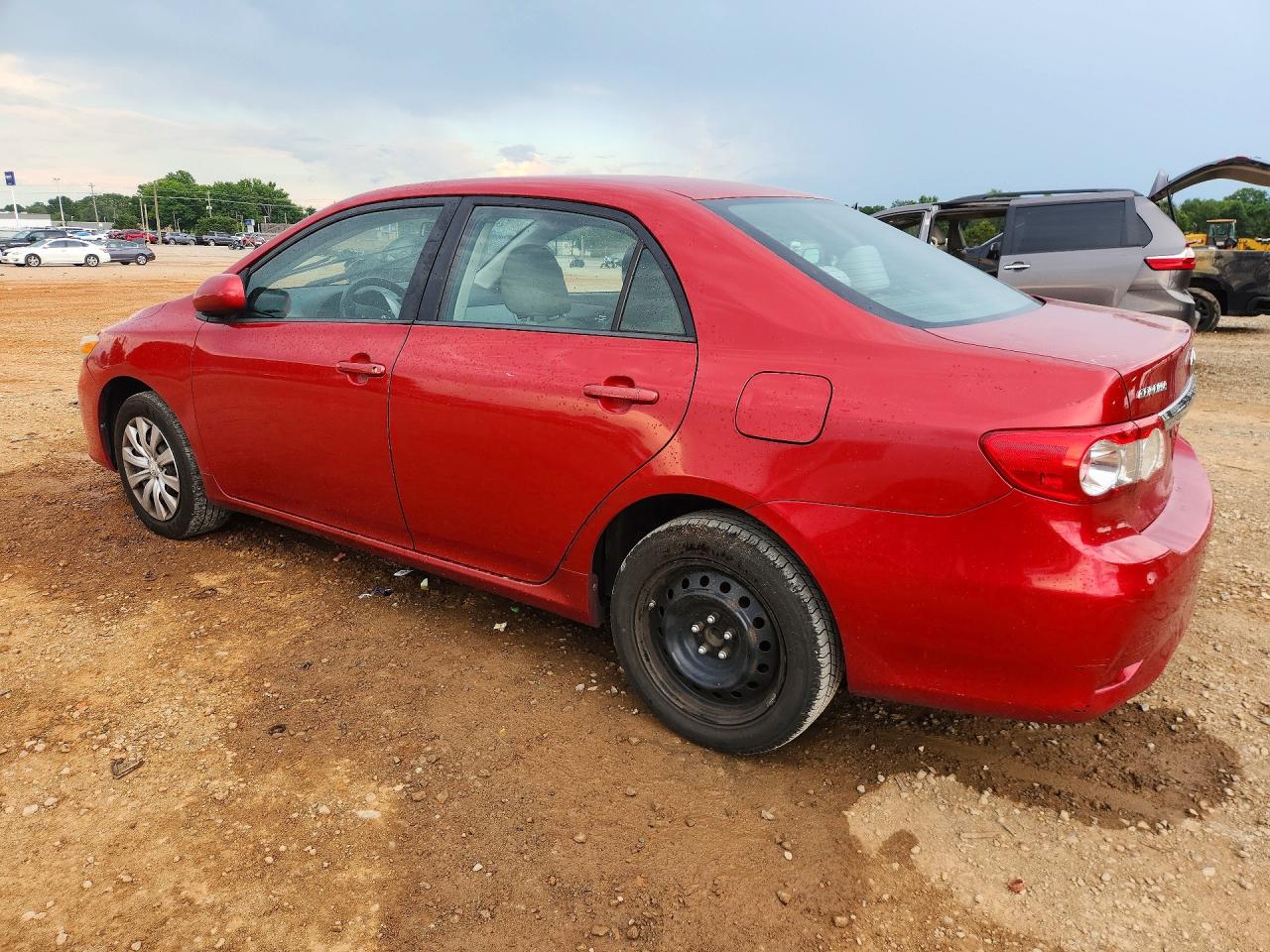 2012 Toyota Corolla Le Красный vin: 5YFBU4EE2CP023704