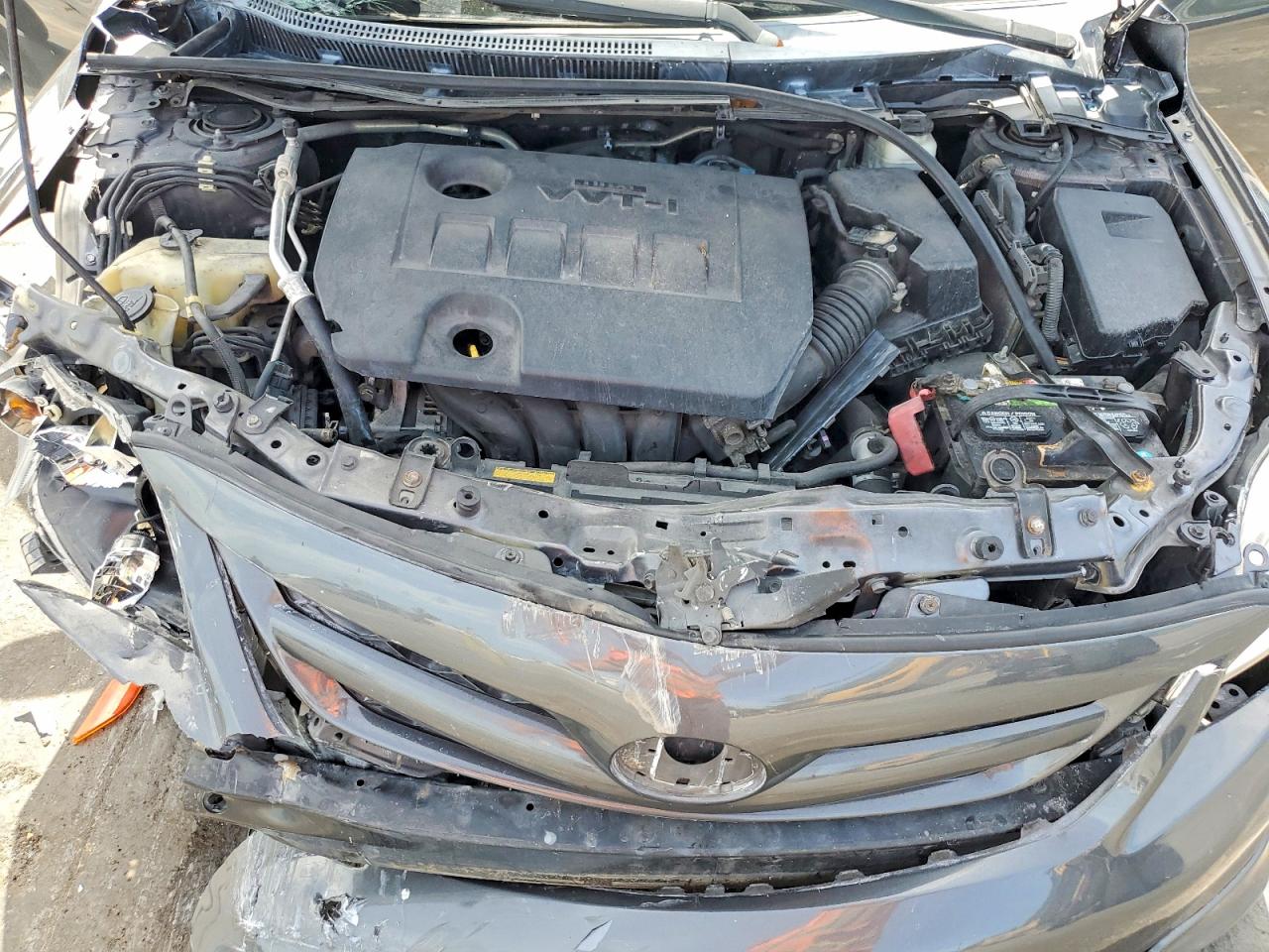 2012 Toyota Corolla S Gray vin: 5YFBU4EE2CP028921