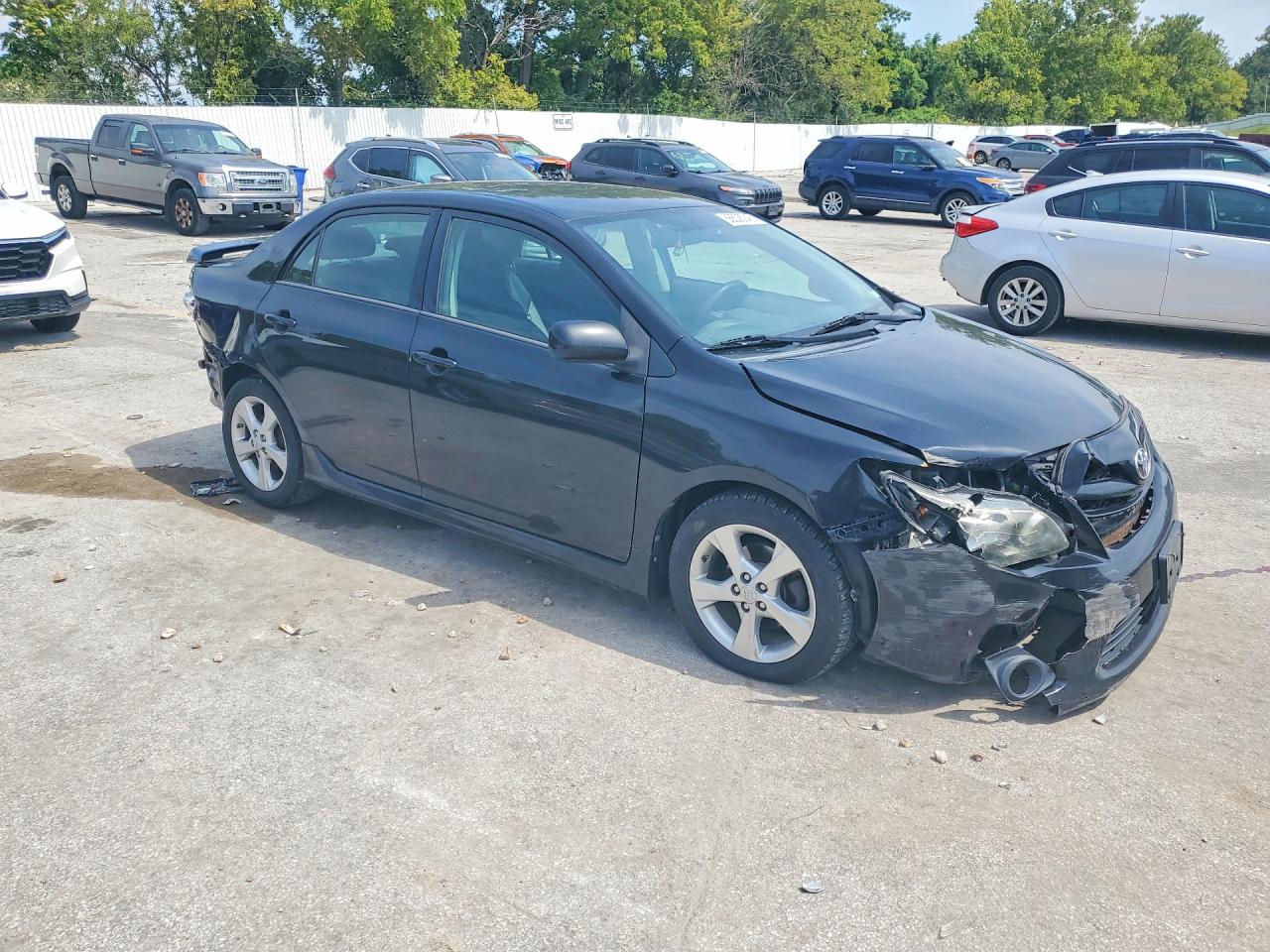 2012 Toyota Corolla S Black vin: 5YFBU4EE2CP033407