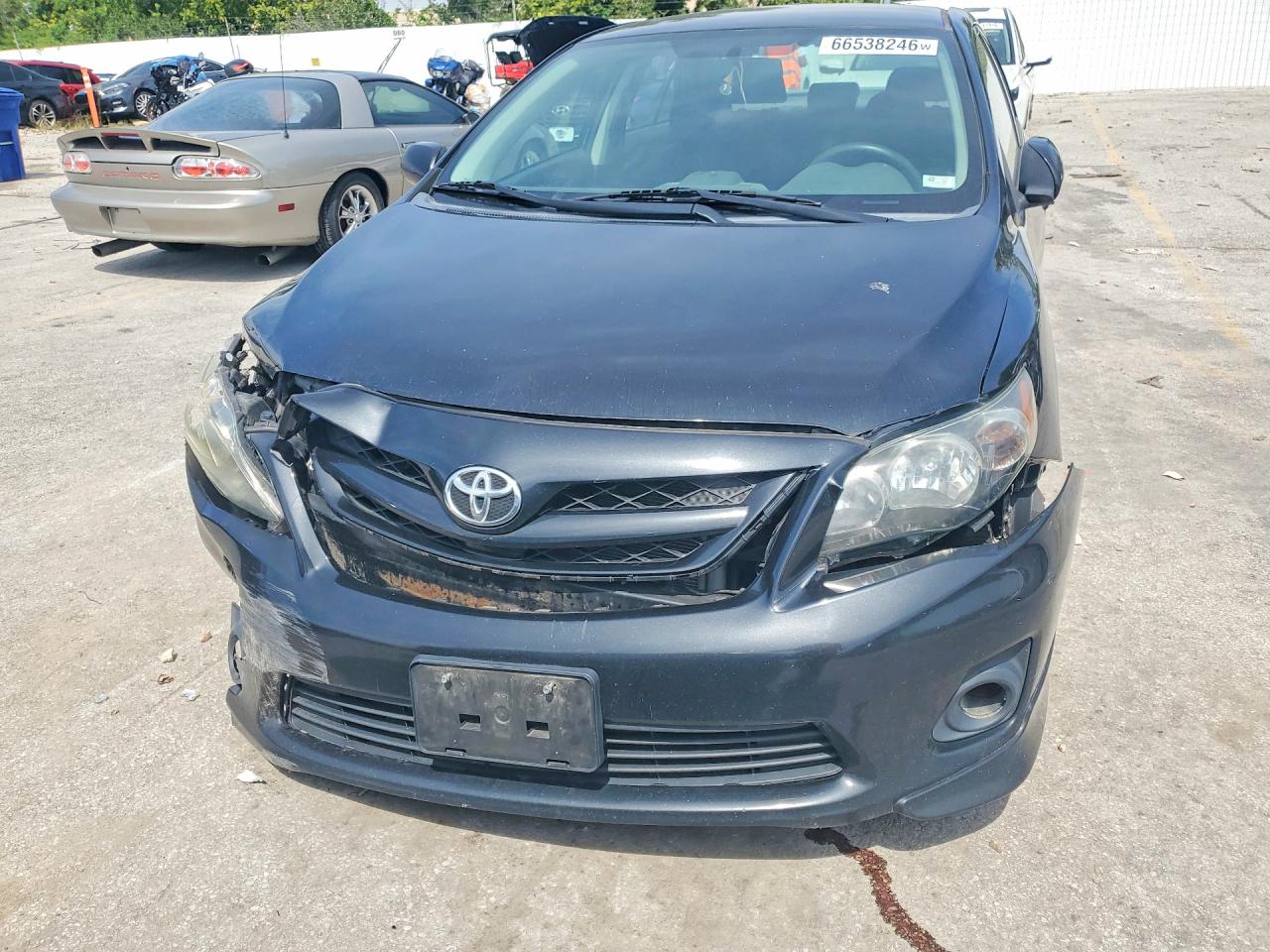2012 Toyota Corolla S Black vin: 5YFBU4EE2CP033407