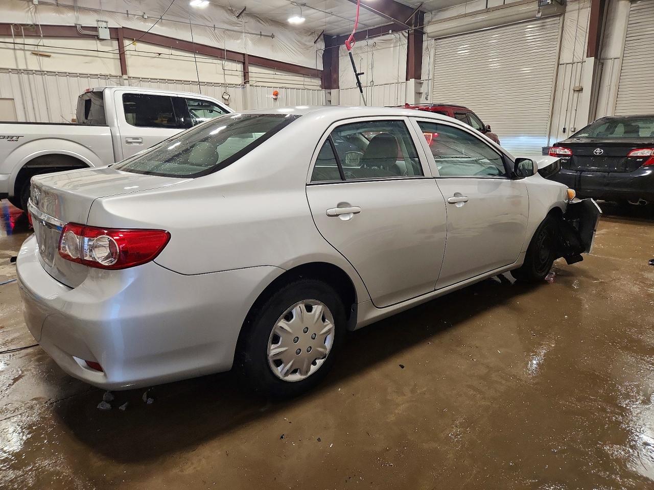 2012 Toyota Corolla L Gray vin: 5YFBU4EE2CP036503
