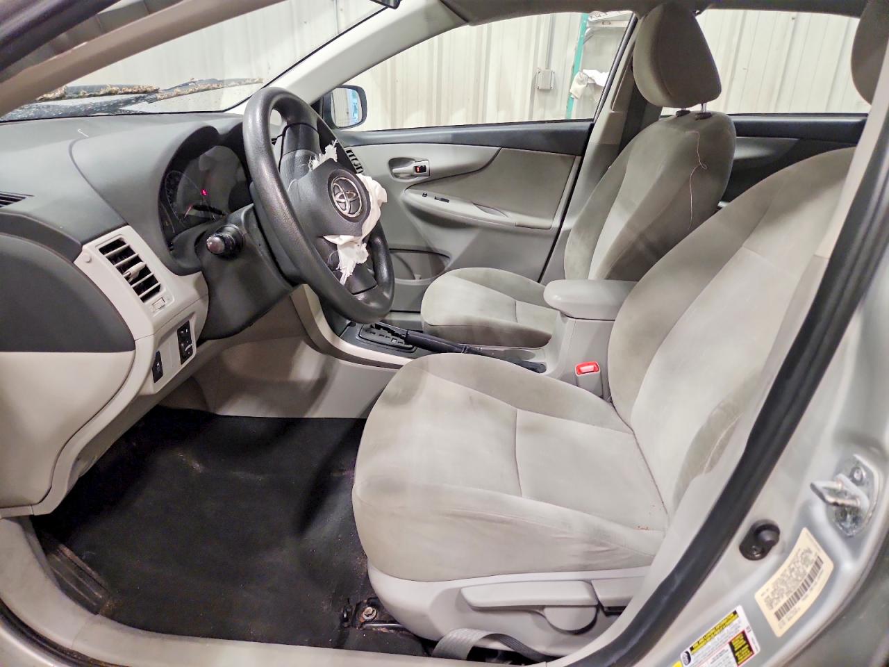 2012 Toyota Corolla L Gray vin: 5YFBU4EE2CP036503