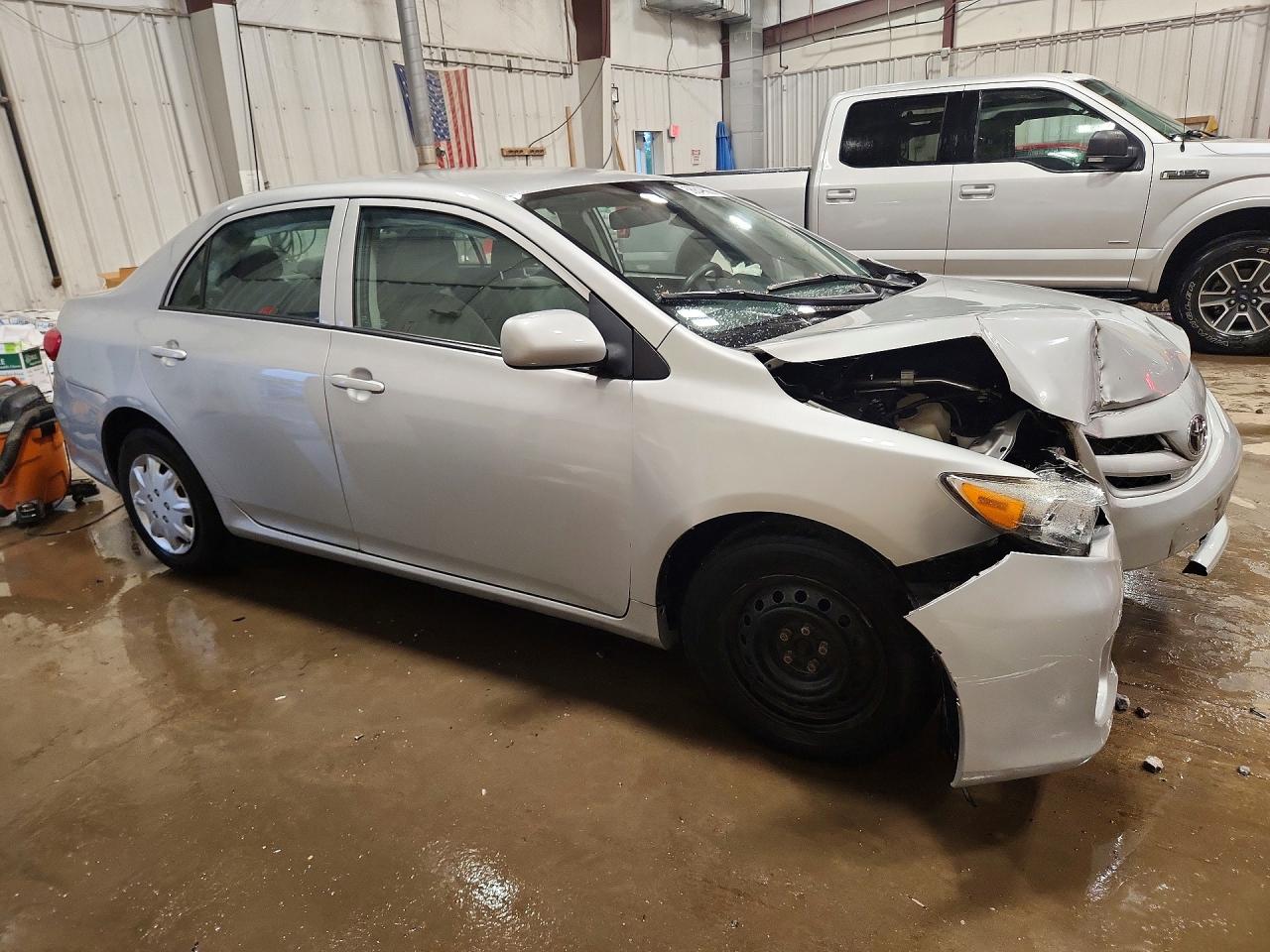 2012 Toyota Corolla L Gray vin: 5YFBU4EE2CP036503