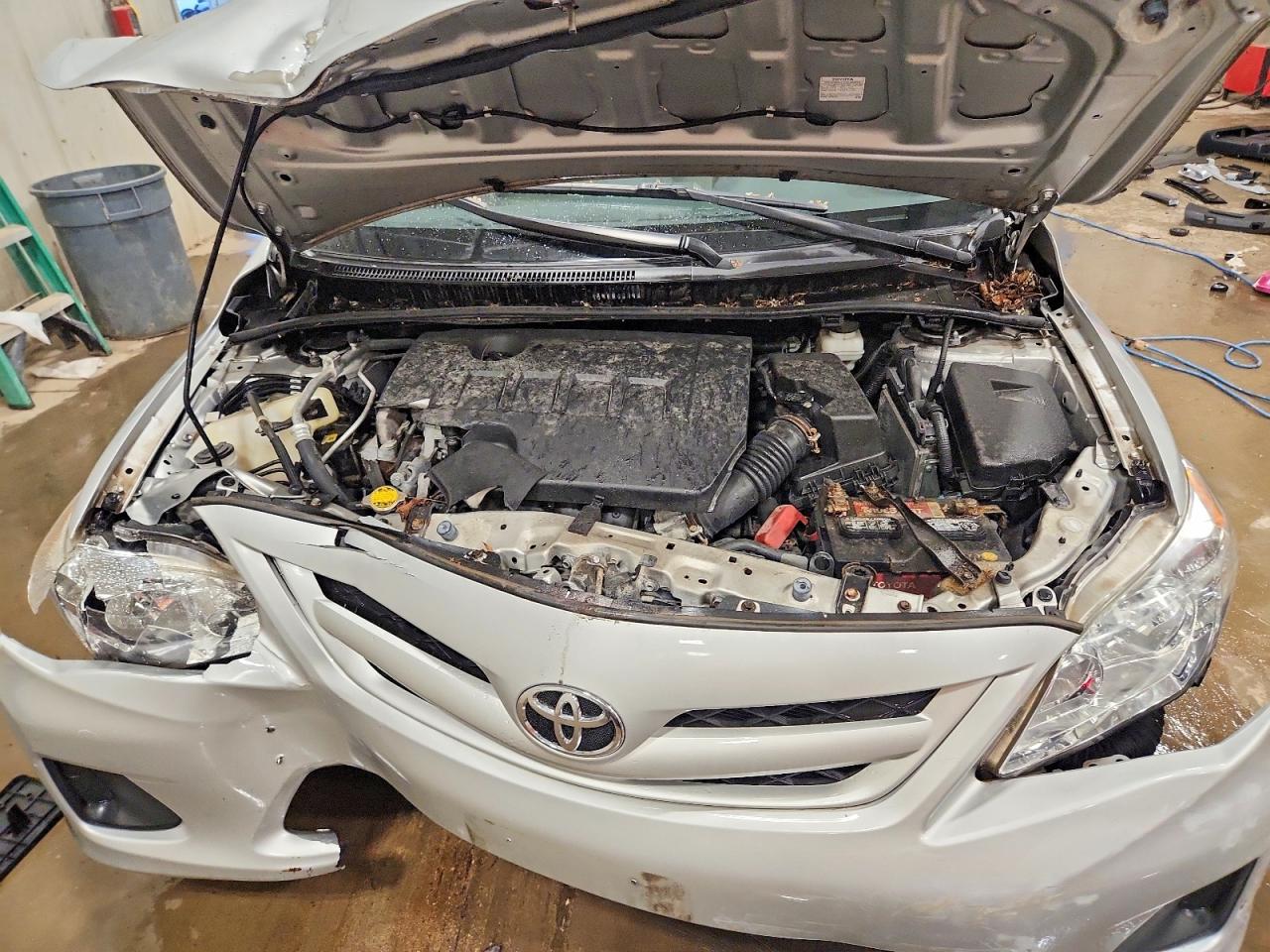 2012 Toyota Corolla L Gray vin: 5YFBU4EE2CP036503